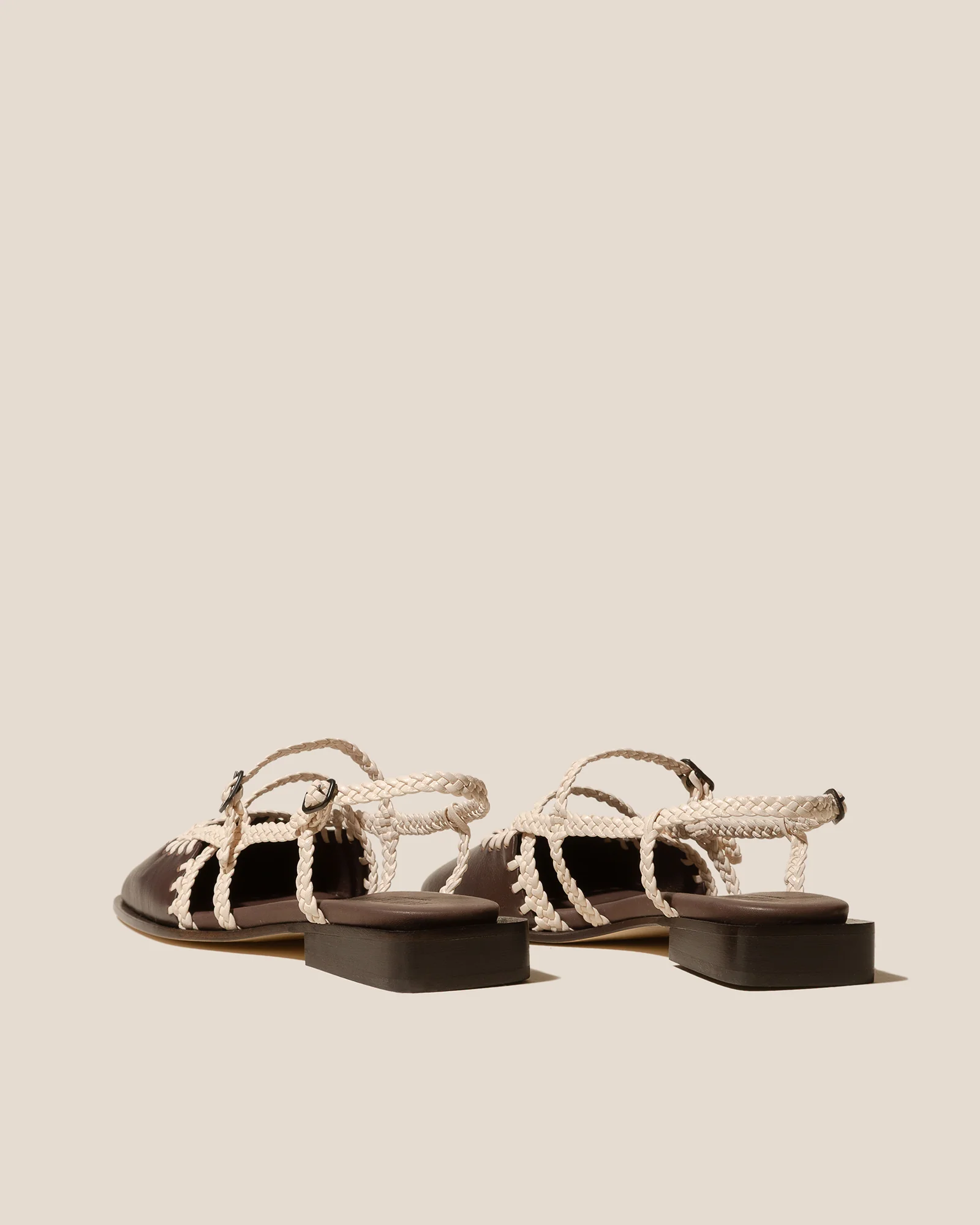 ADRATA - Woven Square-Toe Sandal - Image 3