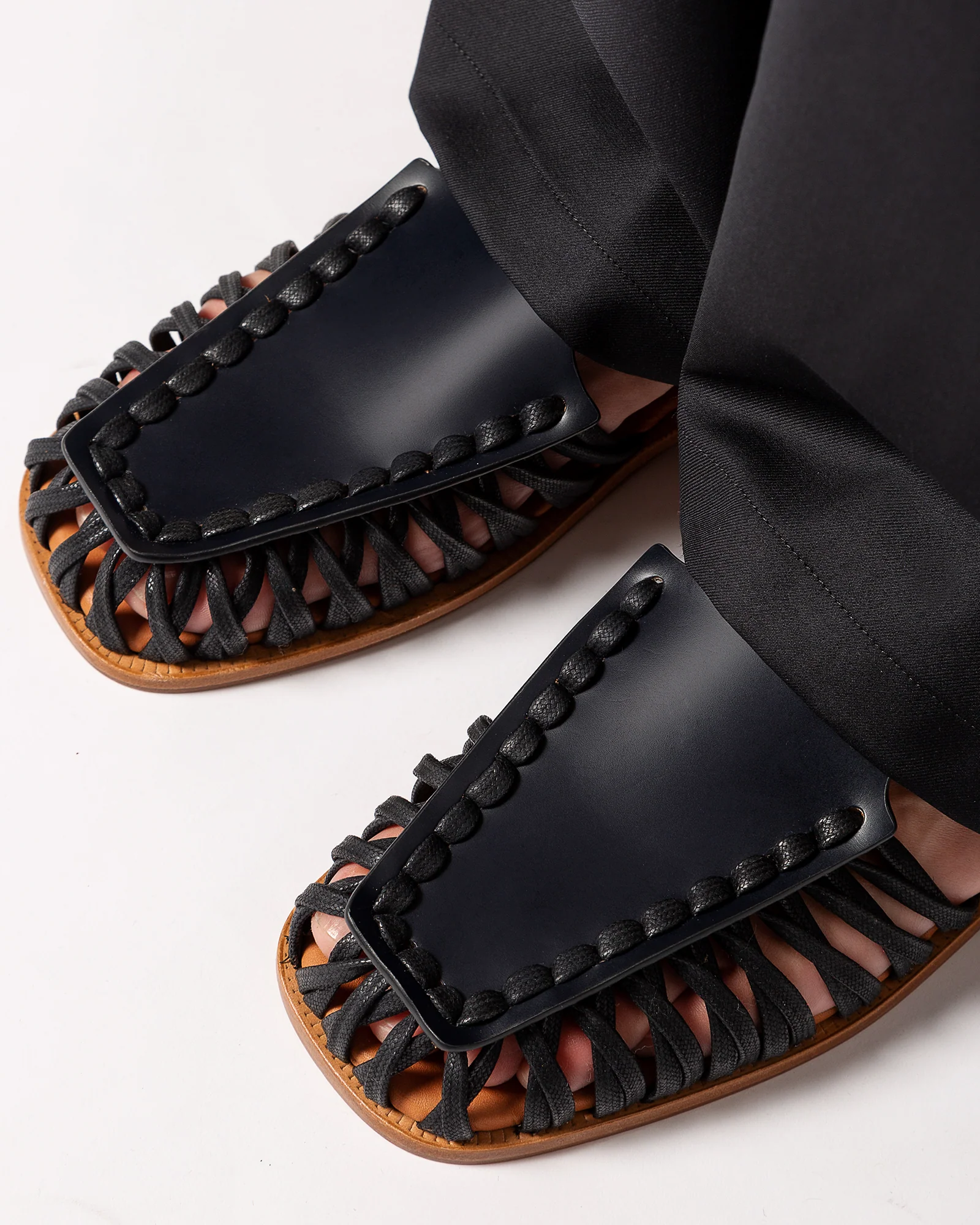 ALARO - Square-Toe T-bar Sandal - Image 5
