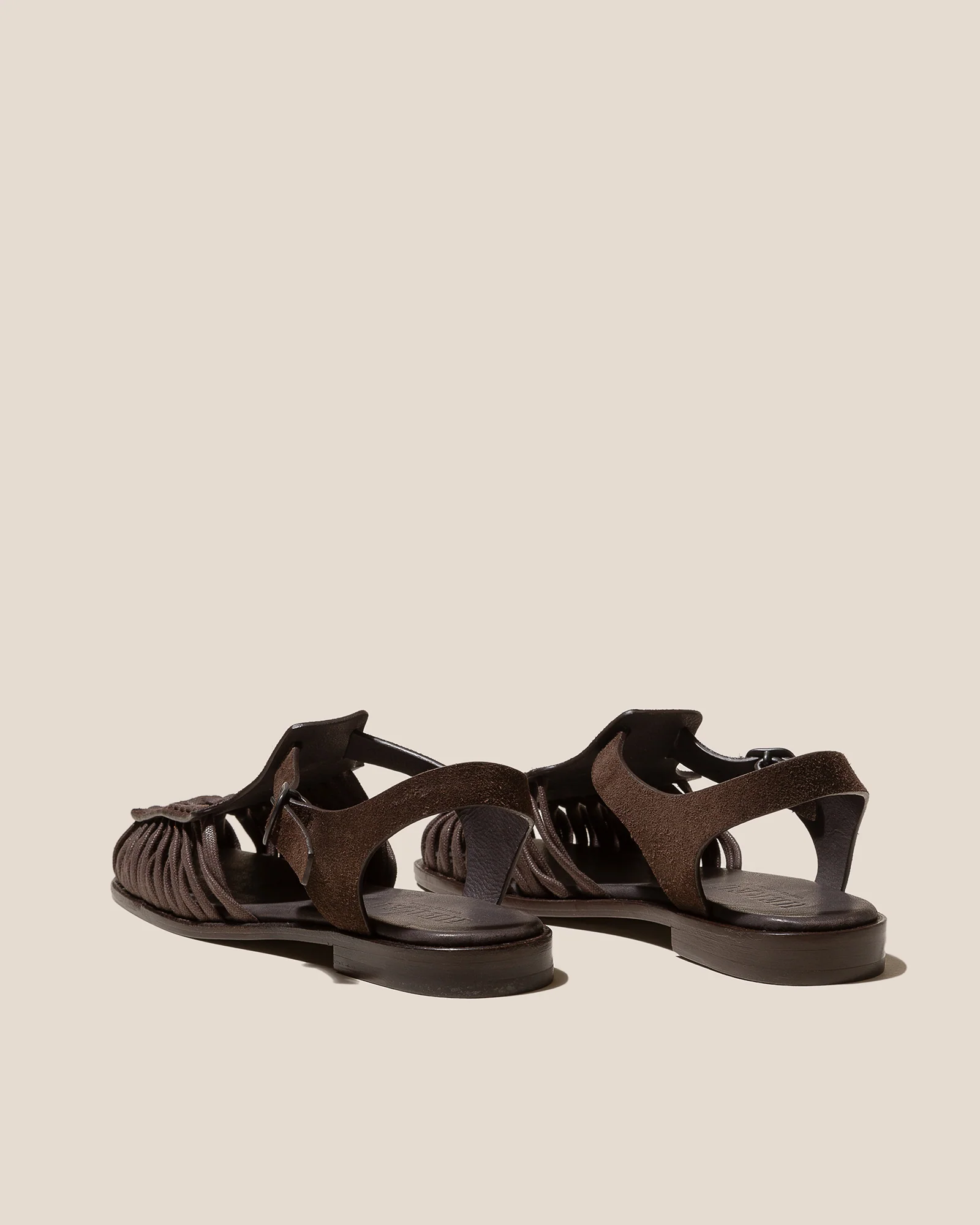 ALARO SUEDE - Men's Square-Toe T-bar Sandal - Image 3