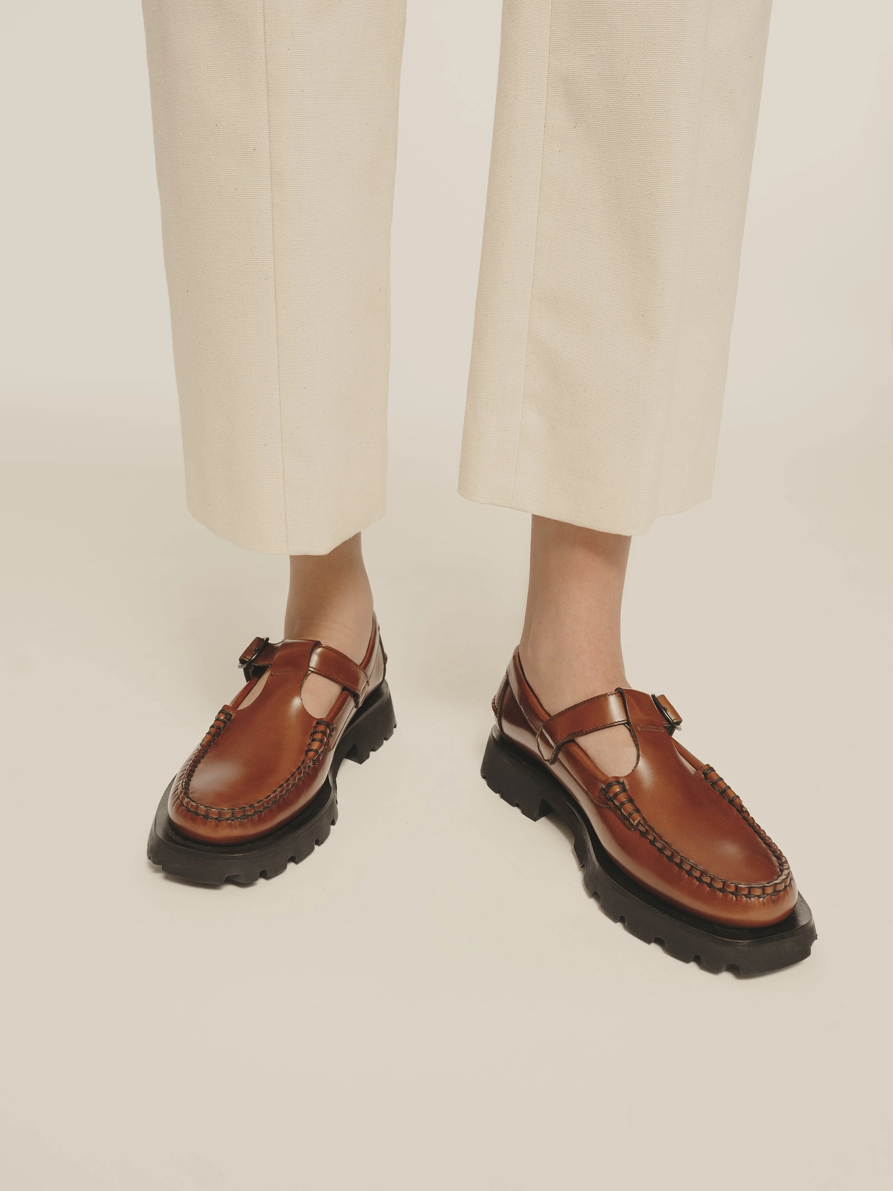 ALBER SPORT - FOR ALL - Tread Sole T-Bar Loafer - Image 8
