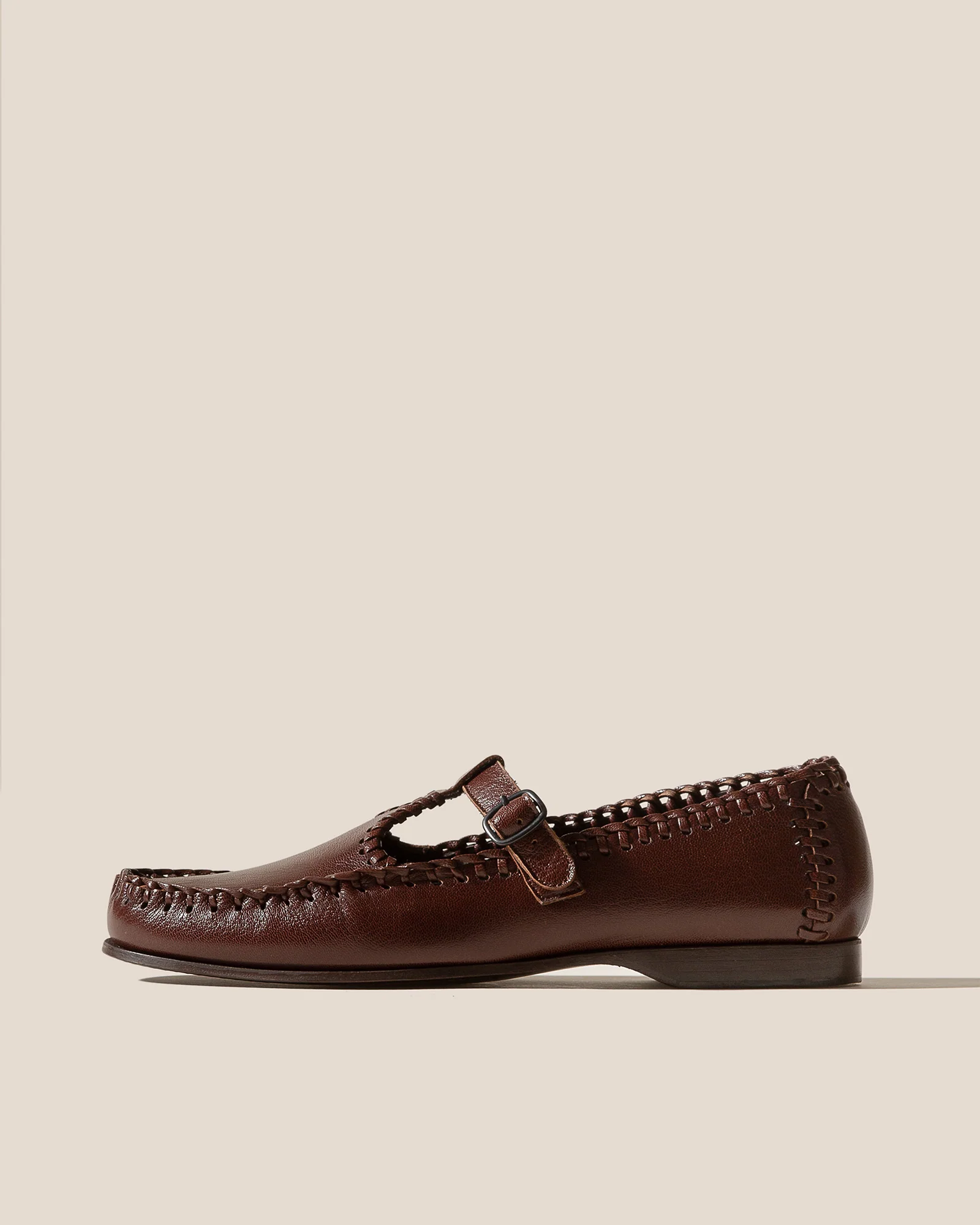 ALCOVER SUPPLE SHINY - FOR ALL - Braided Seams T-bar Loafer - Image 2
