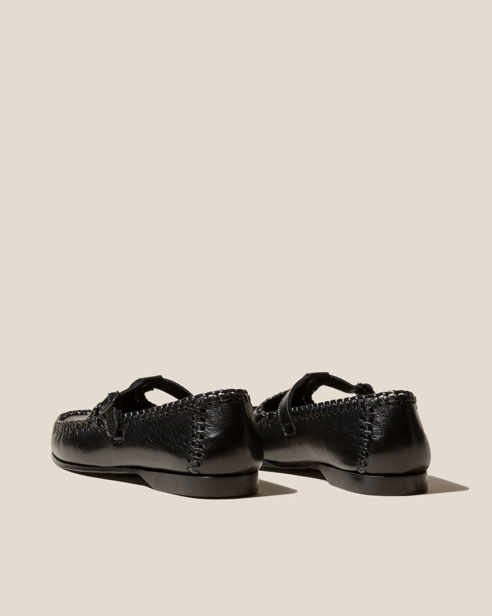 ALCOVER SUPPLE SHINY - Men's Braided Seams T-bar Loafer - Image 3