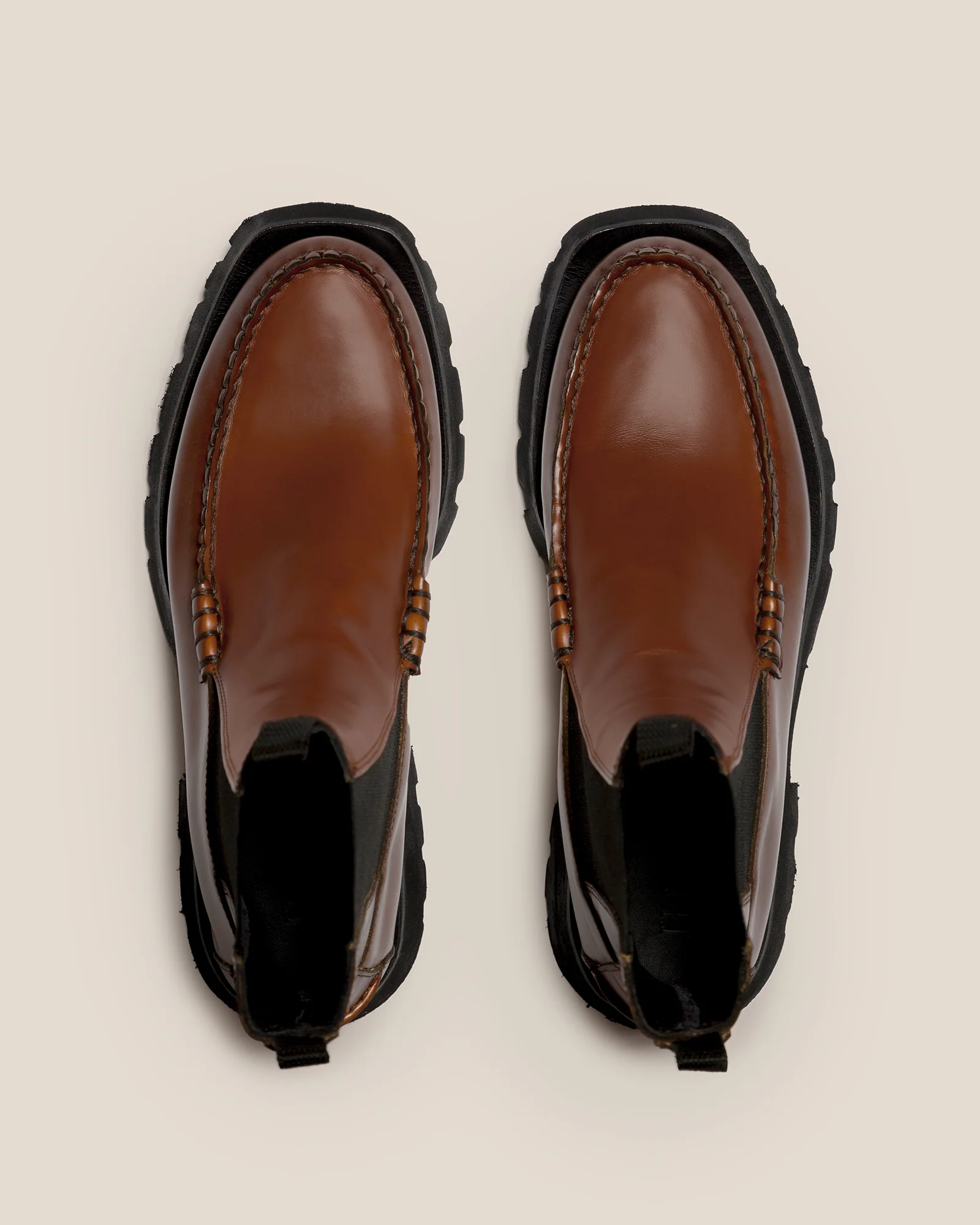 ALDA SPORT - Men's Tread Sole Low-calf Chelsea Boot - Image 3