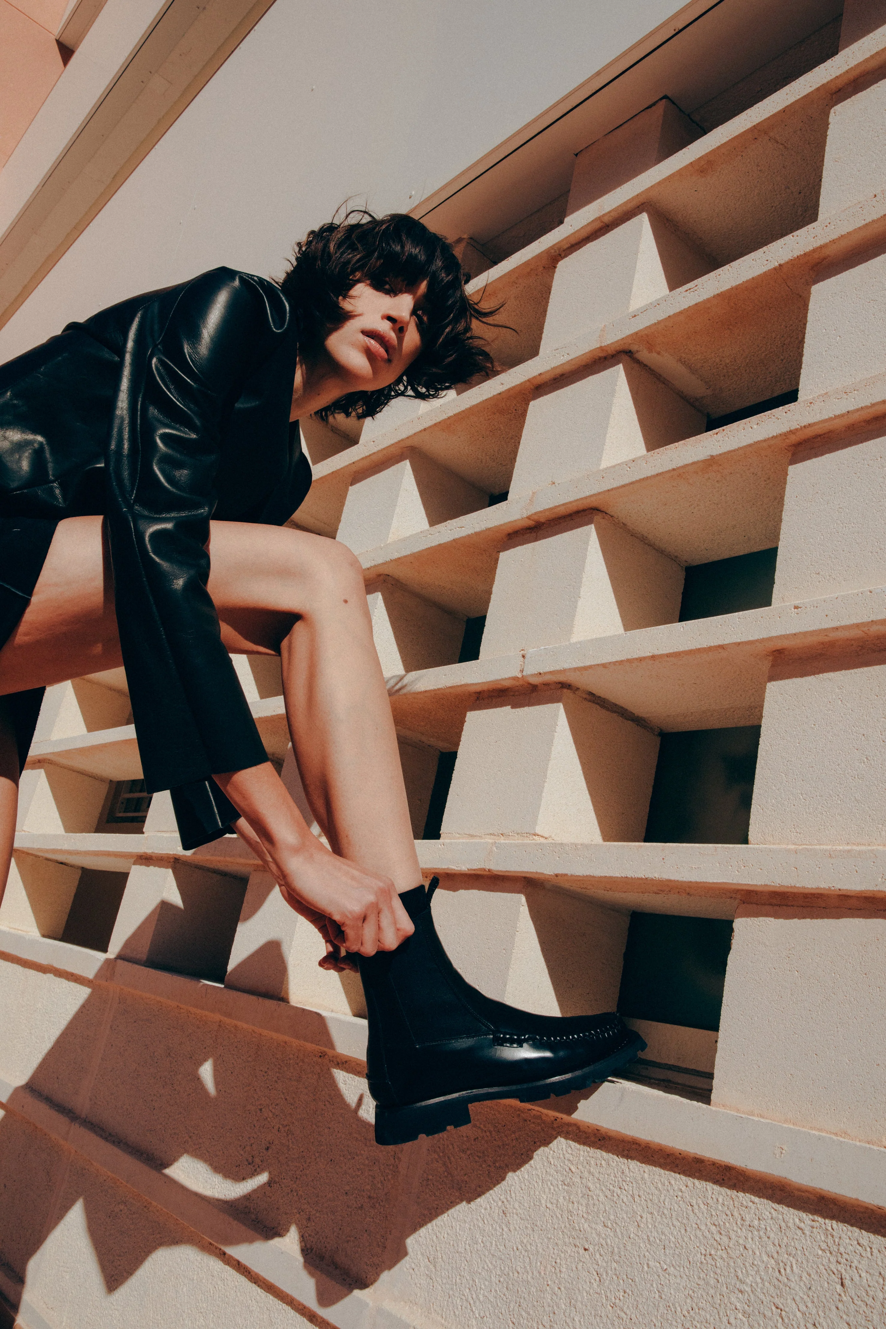 ALDA SPORT - Tread Sole Low-Calf Chelsea Boot - Image 6