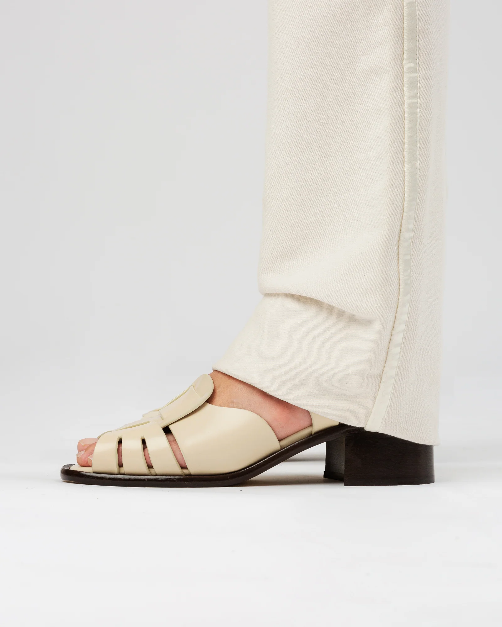 ANCORA SQUARED HEELED - Open-Toe Fisherman Sandal - Image 6