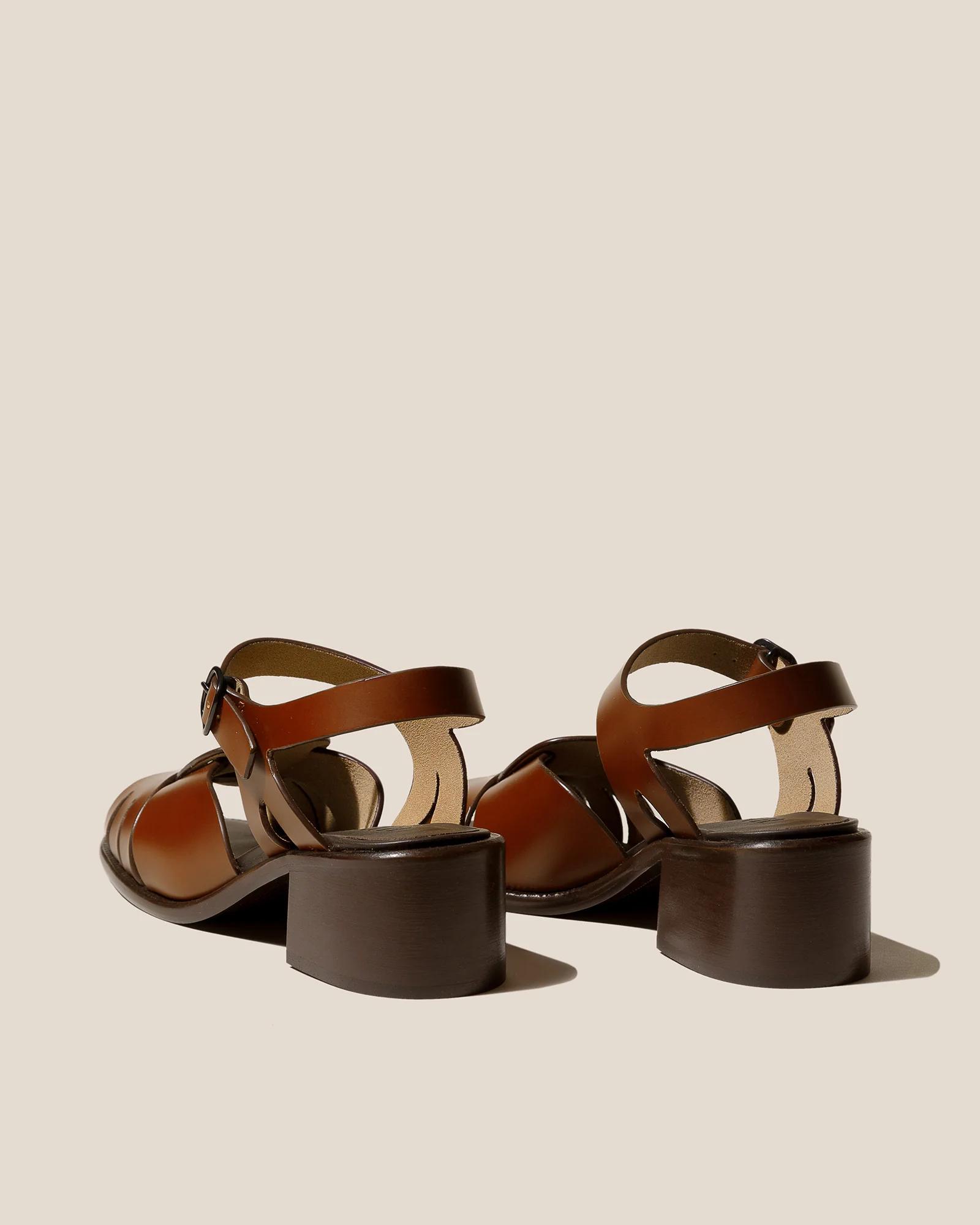 ANCORA SQUARED HEELED - Open-Toe Fisherman Sandal - Image 3