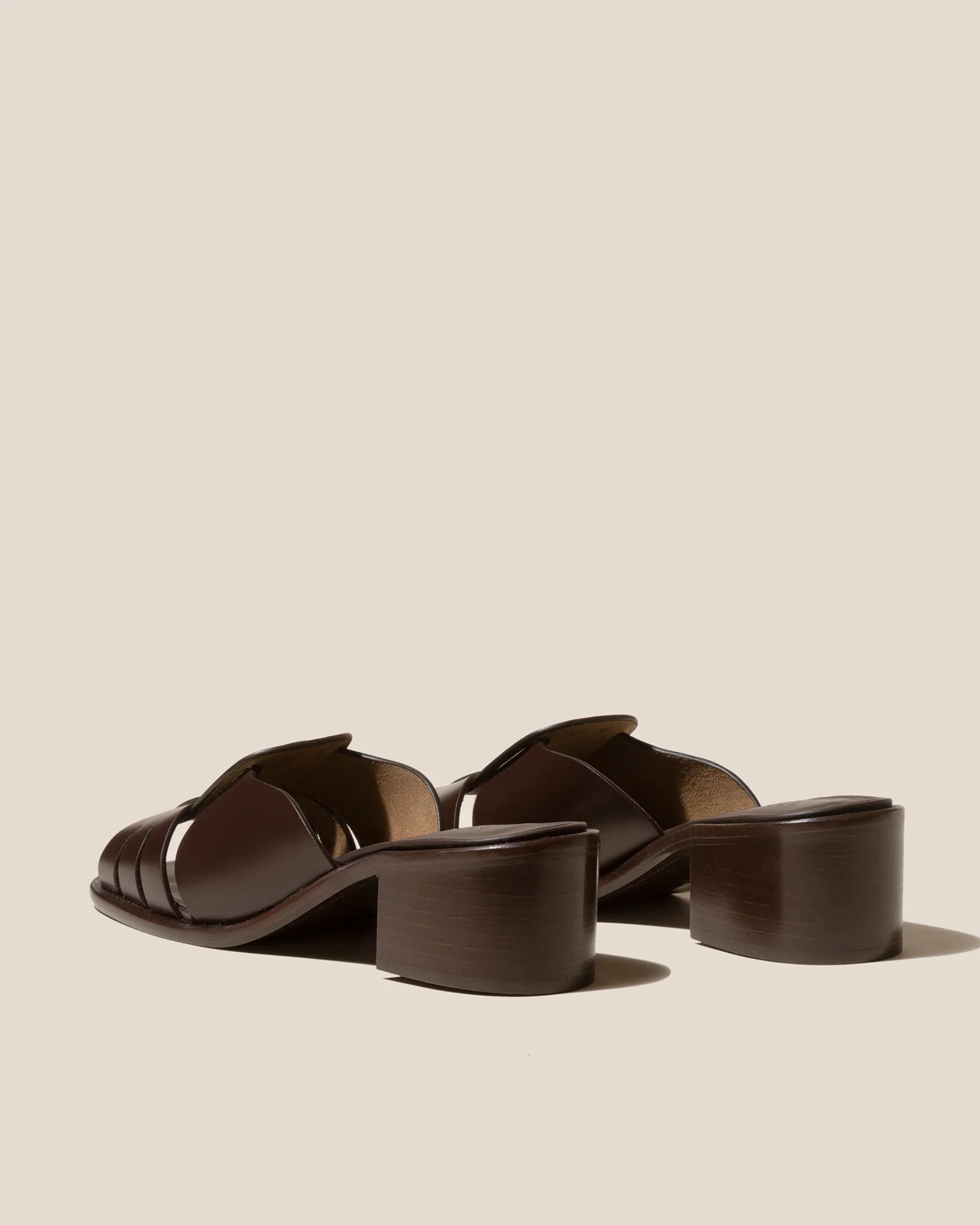 ANCORA SQUARED HEELED SLIDE - Heeled Fisherman Slide - Image 3