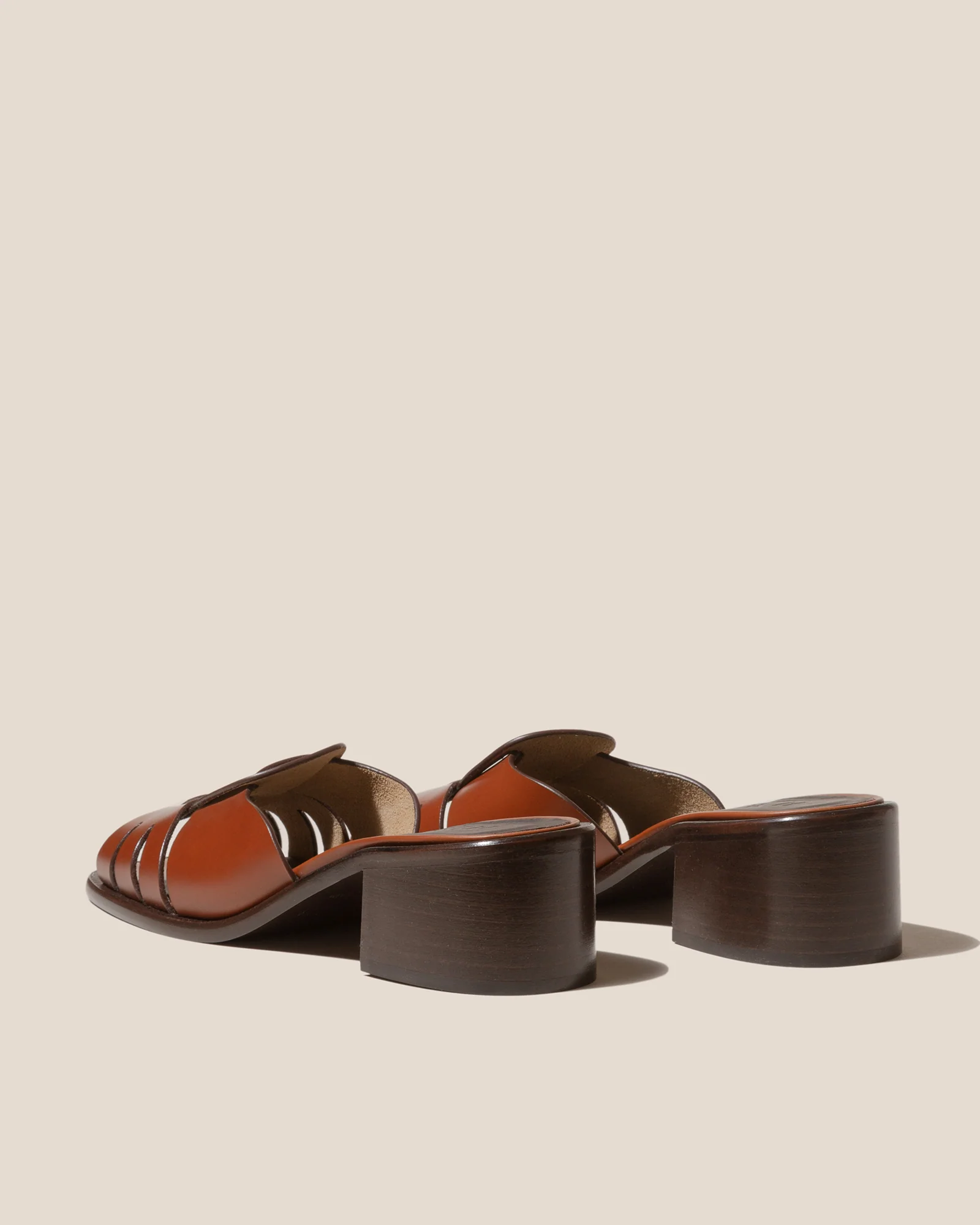 ANCORA SQUARED HEELED SLIDE - Heeled Fisherman Slide - Image 3