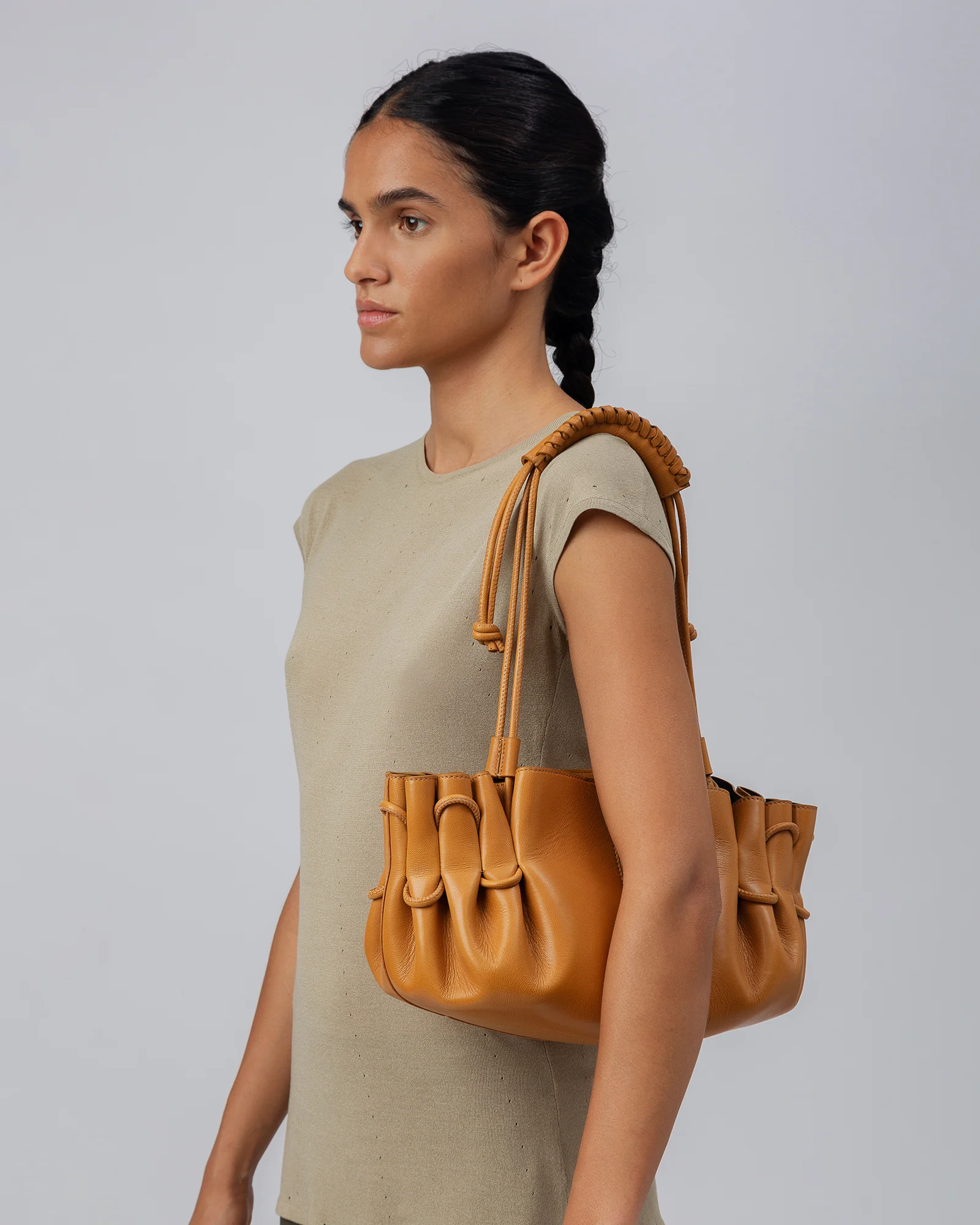 ARTA - Pleated Shoulder Bag - Image 5