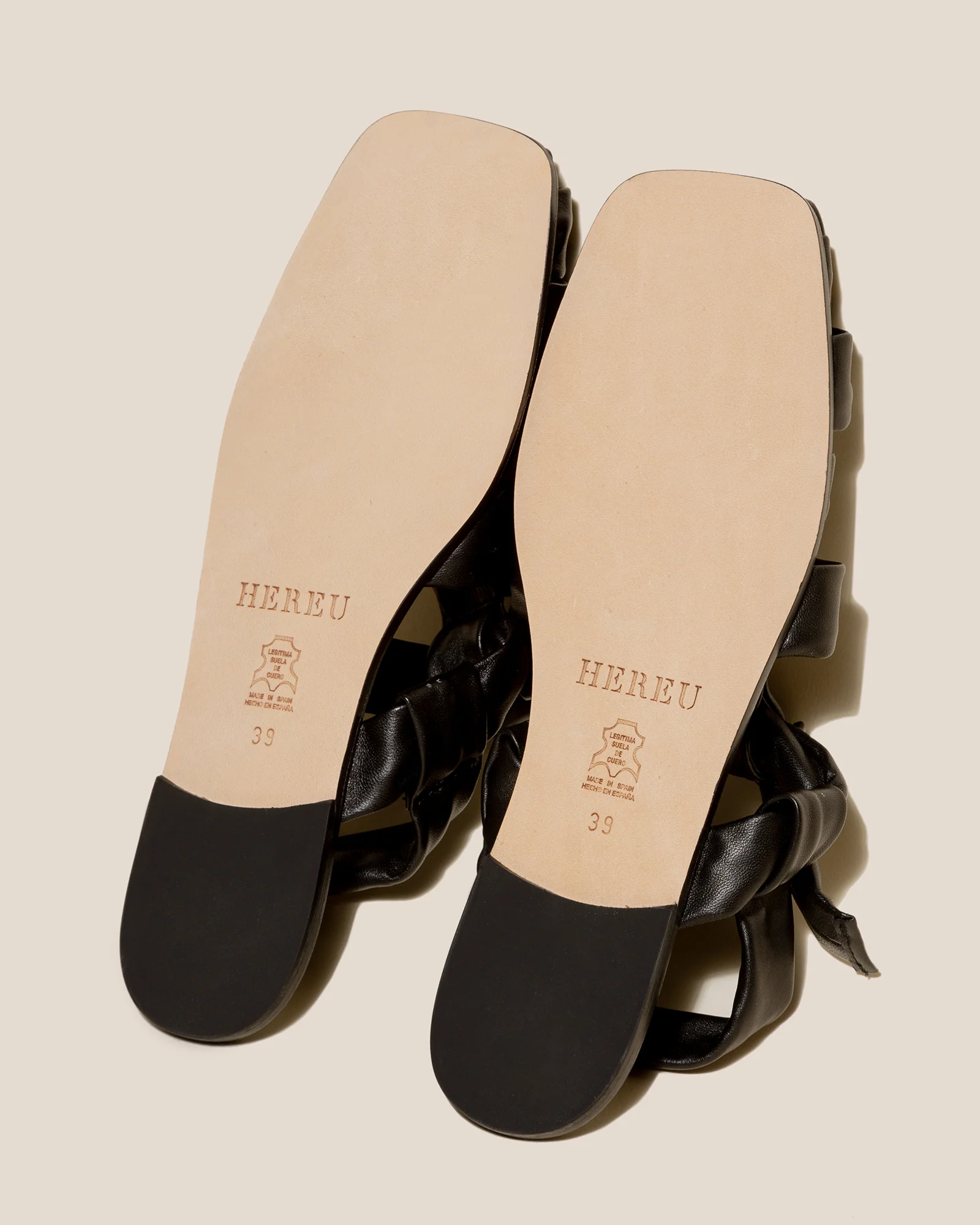 BENA - Interwoven Knotted T-bar Sandal - Image 4