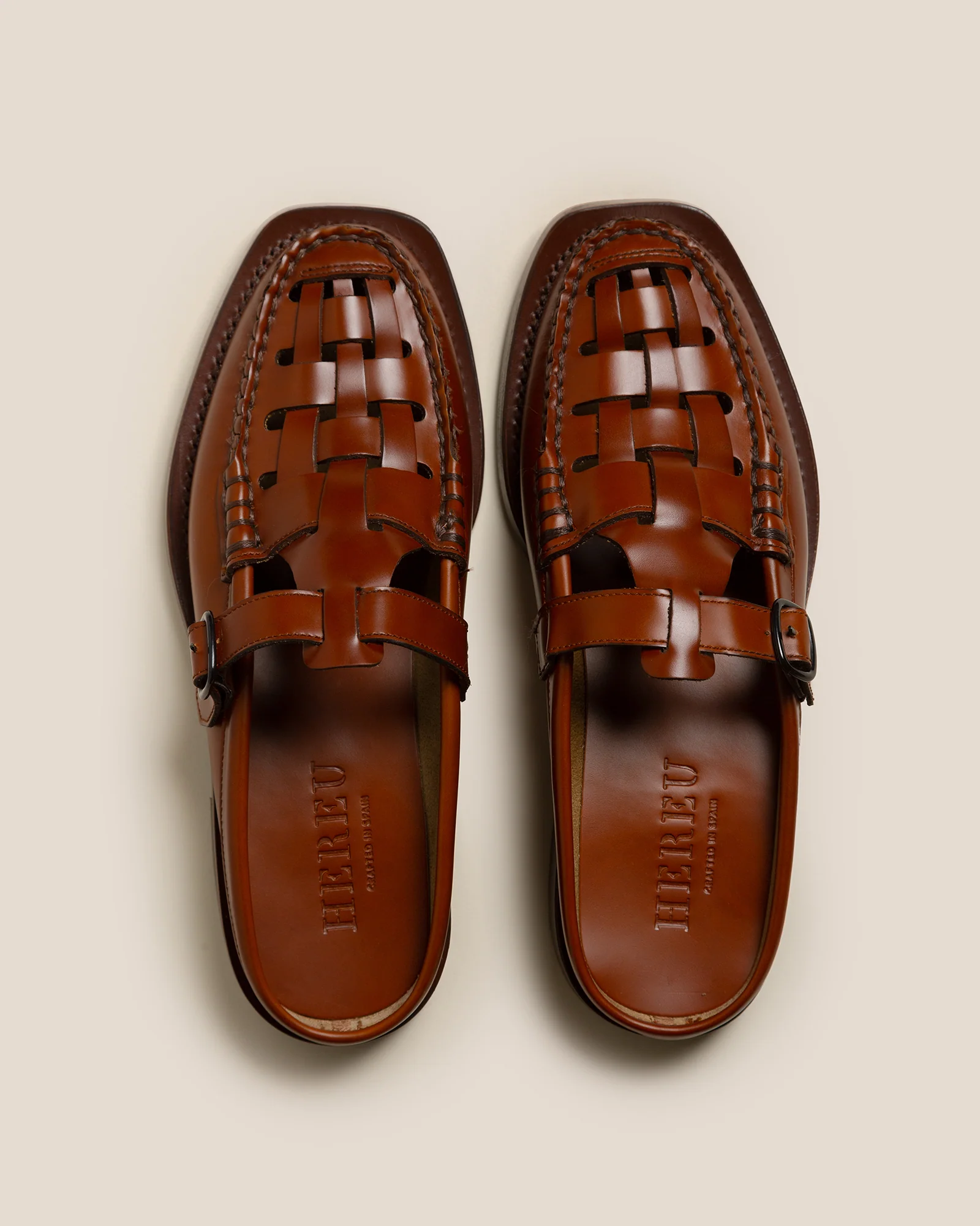 BONELL - FOR ALL - Woven T-bar Mule Loafer - Image 5