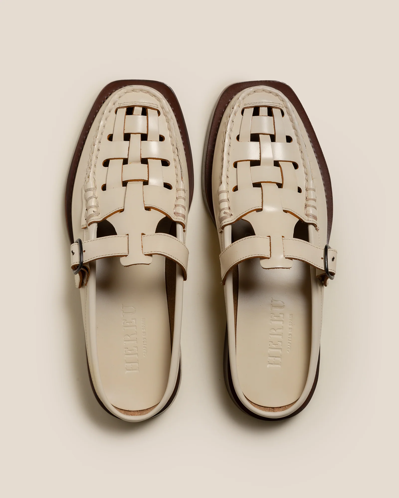 BONELL - Woven T-bar Mule Loafer - Image 3