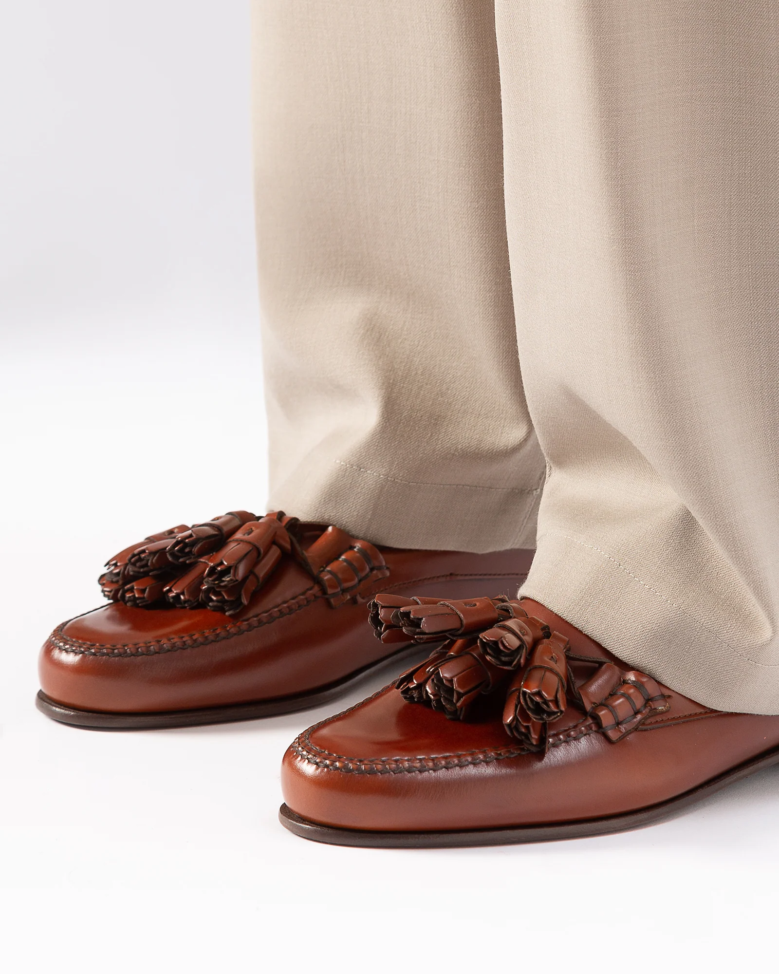 BORLADA - Tasselled Mule Loafer - Image 5