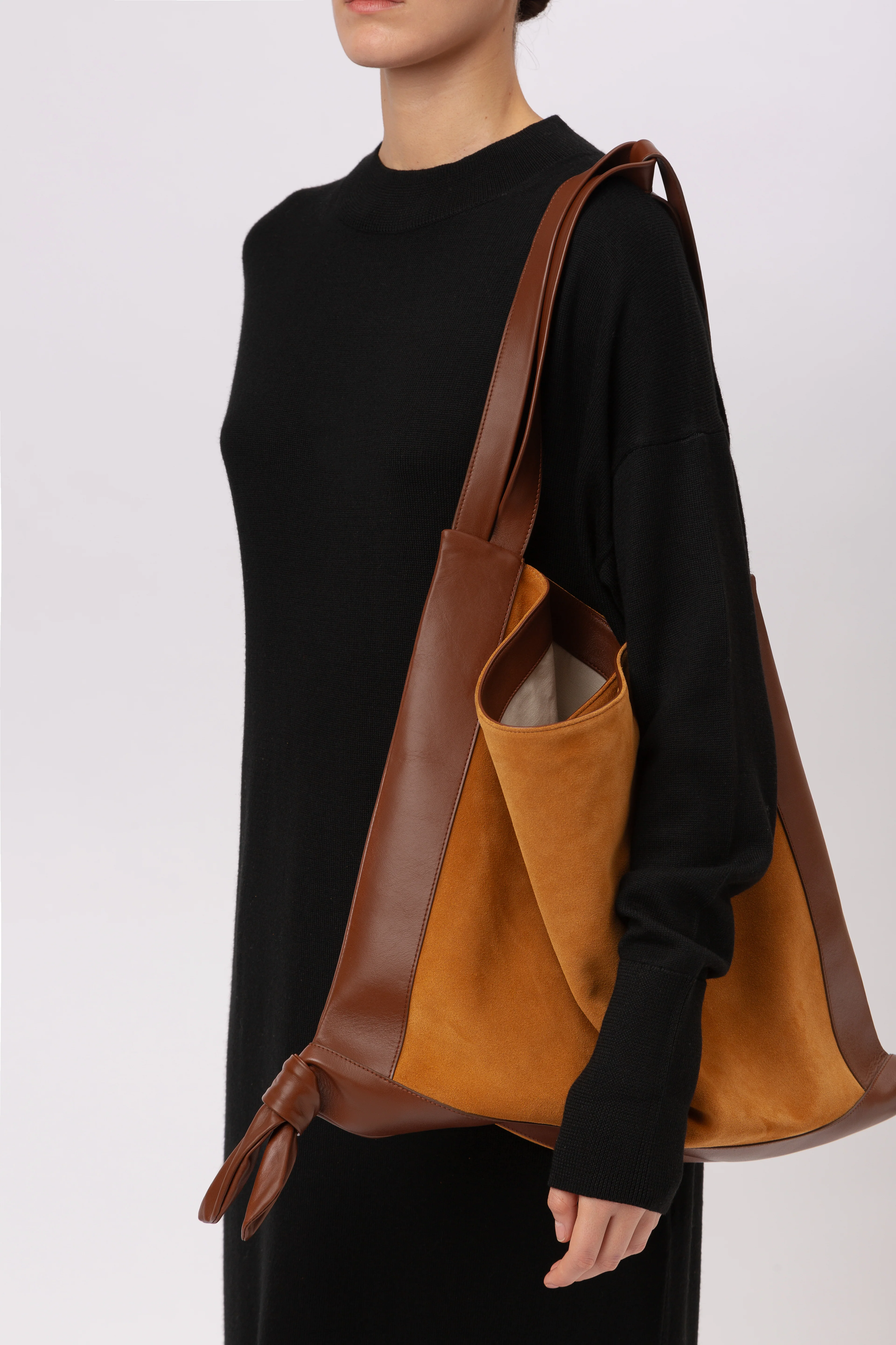 CADOR SUEDE - Slouchy Shoulder Bag - Image 5