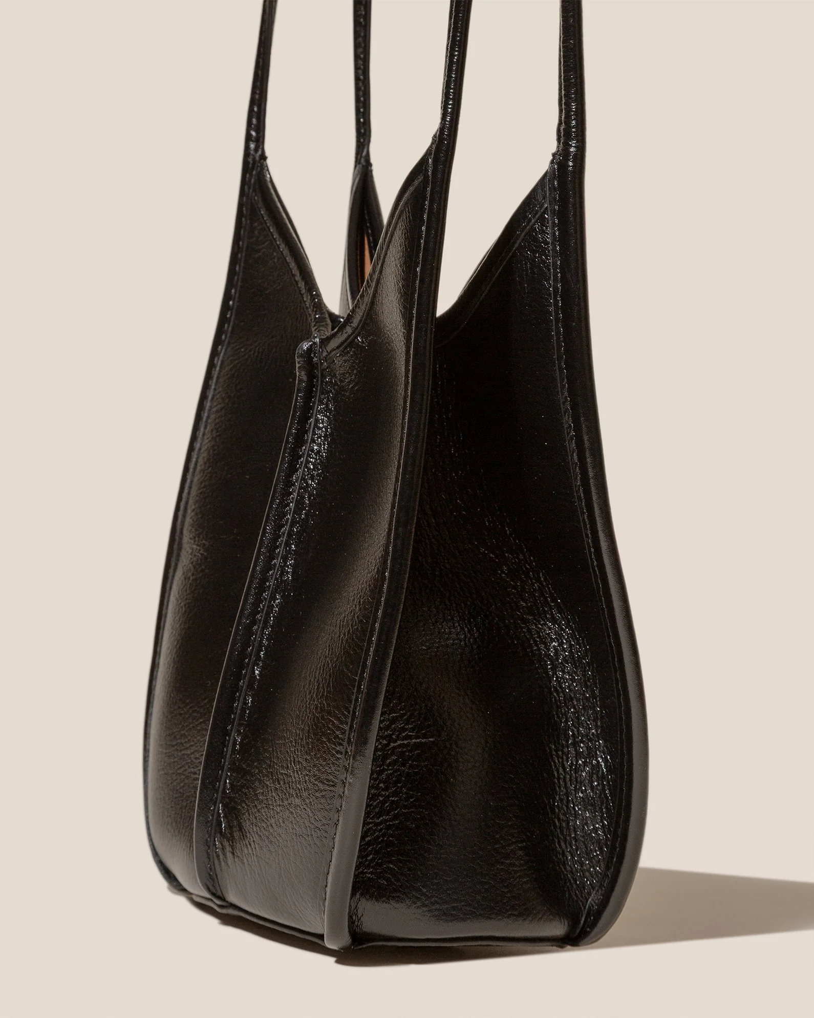 CALELLA BUCKET LEATHER - Leather-trimmed Shoulder Bag - Image 3