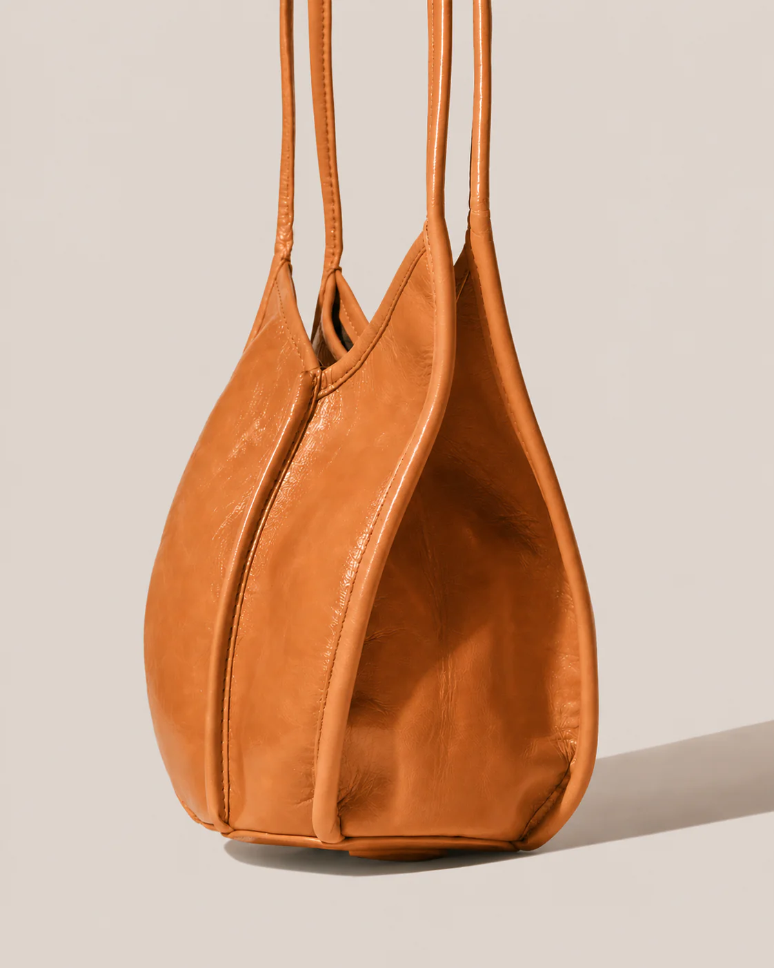CALELLA BUCKET LEATHER - Leather-trimmed Shoulder Bag - Image 2