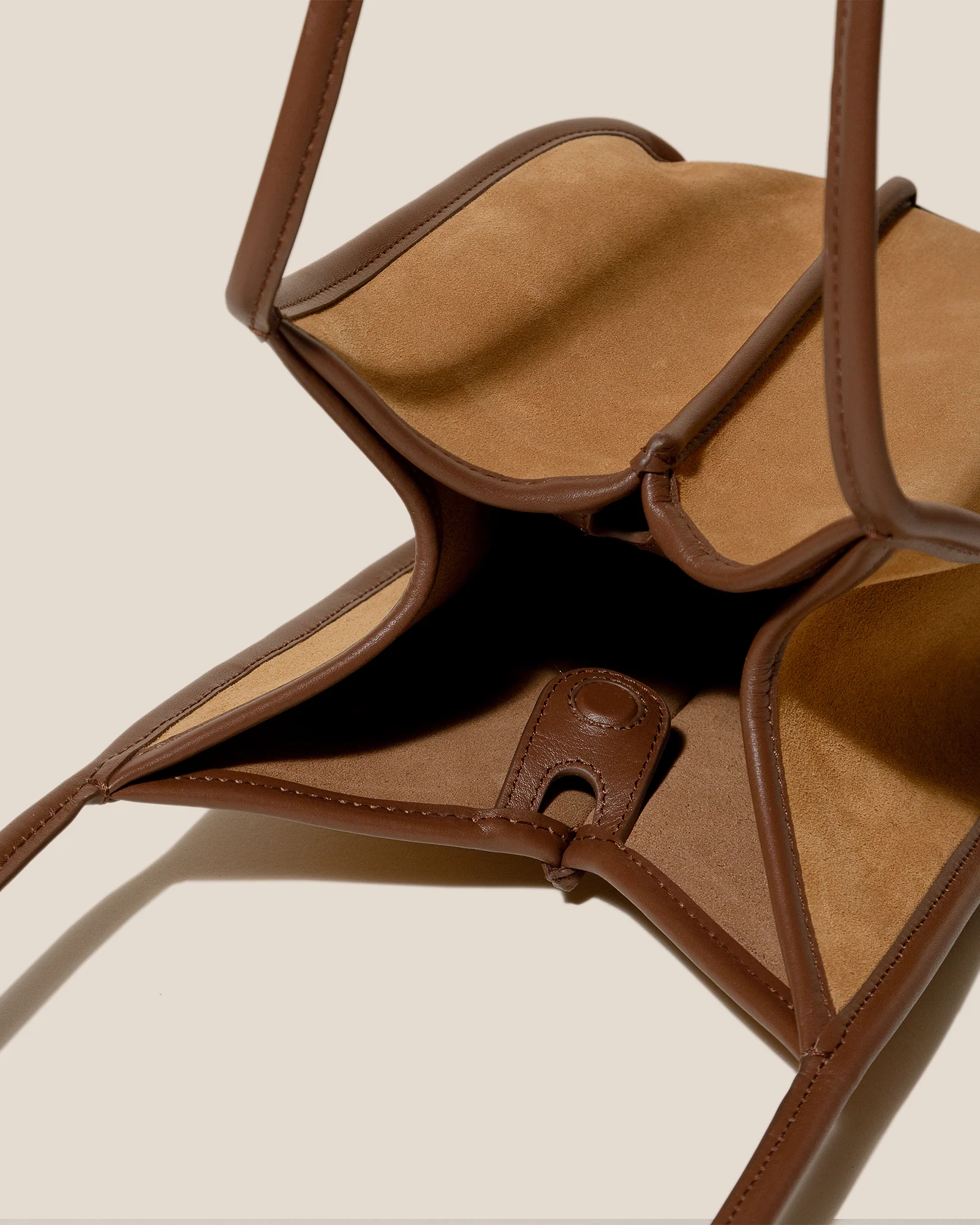 CALELLA BUCKET SUEDE - Leather-trimmed Shoulder Bag - Image 3