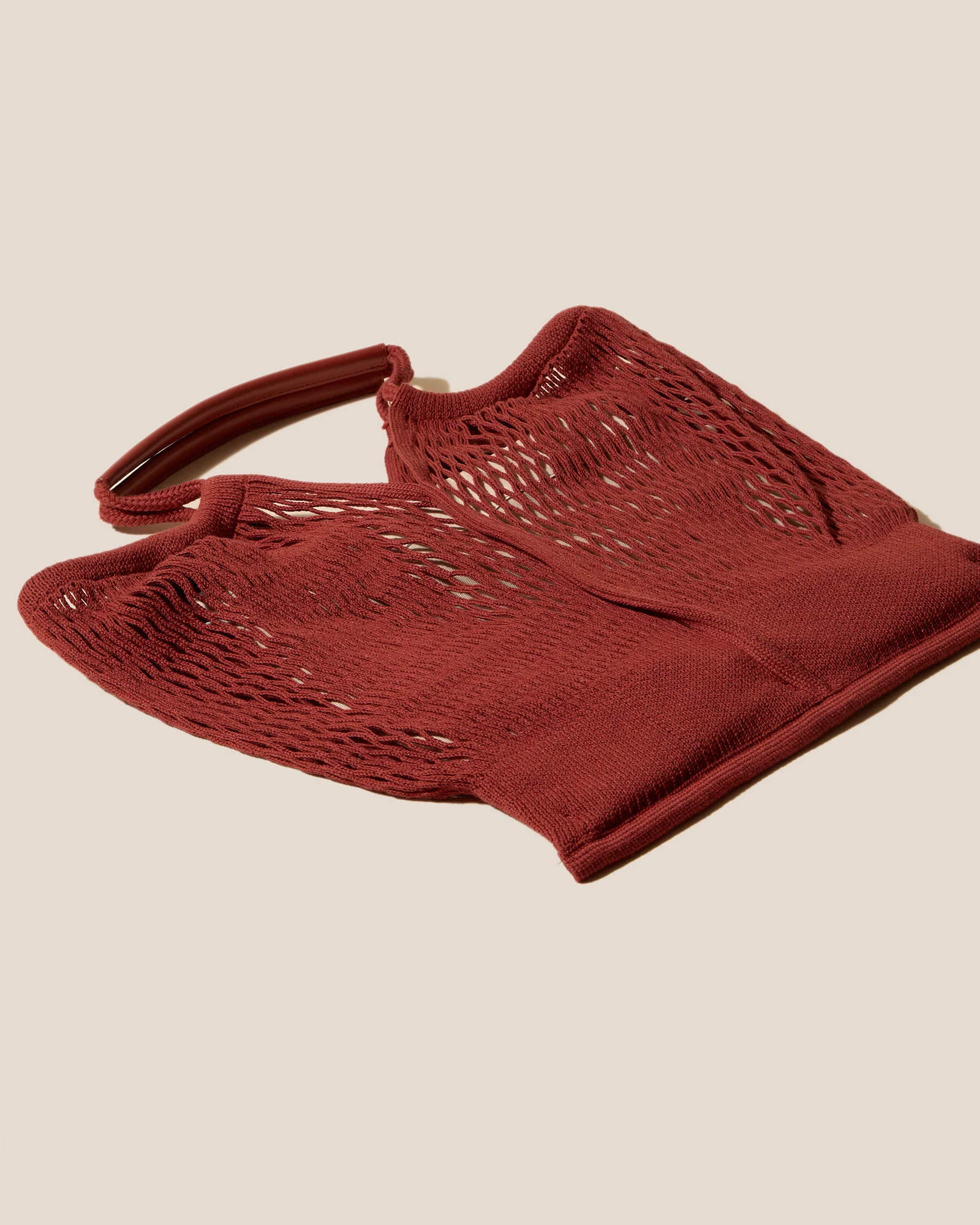 CALELLA FILT - Knitted Cotton Net Bag - Image 4
