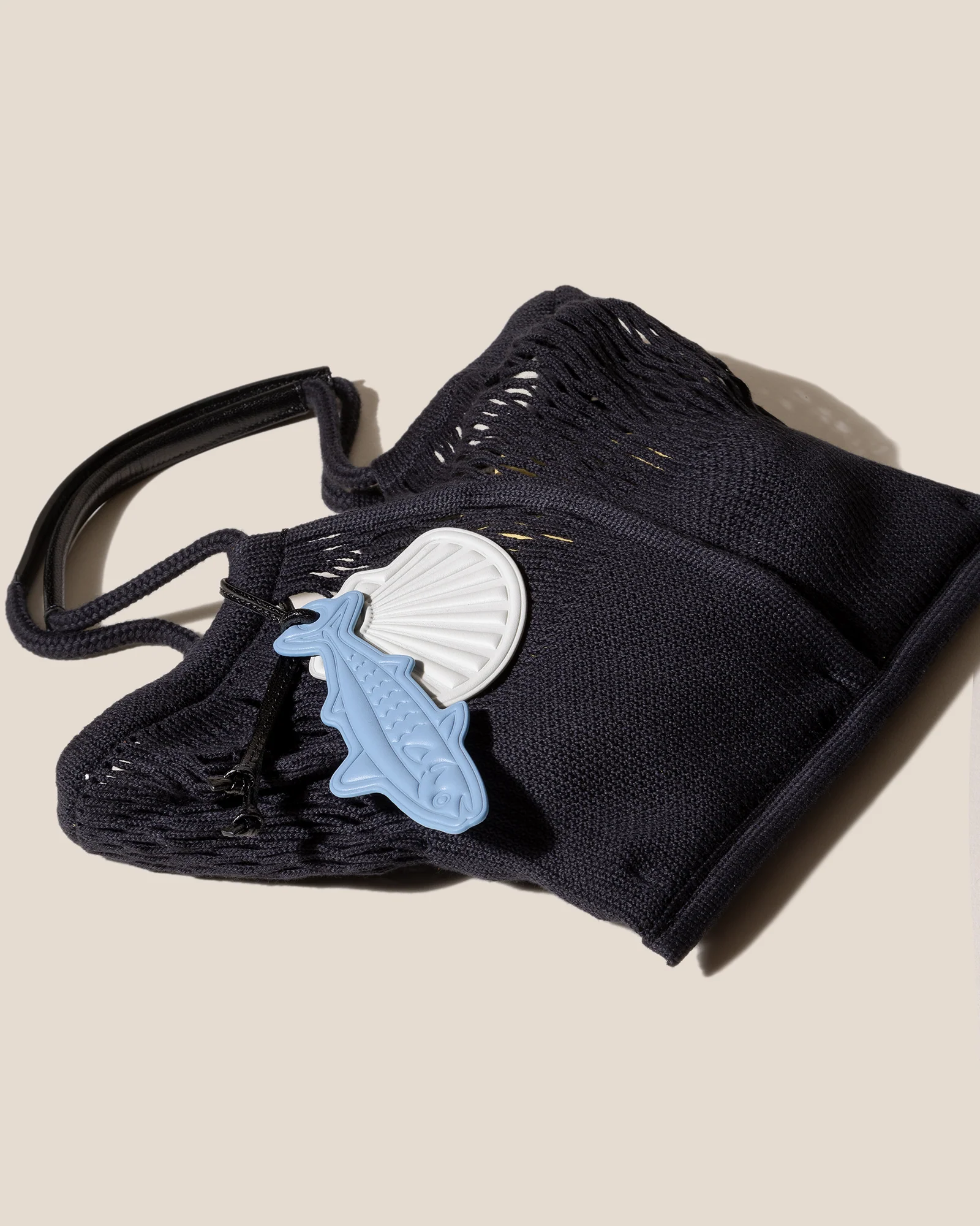 CALELLA FILT S CHARM - Knitted Cotton Net Bag - Image 4