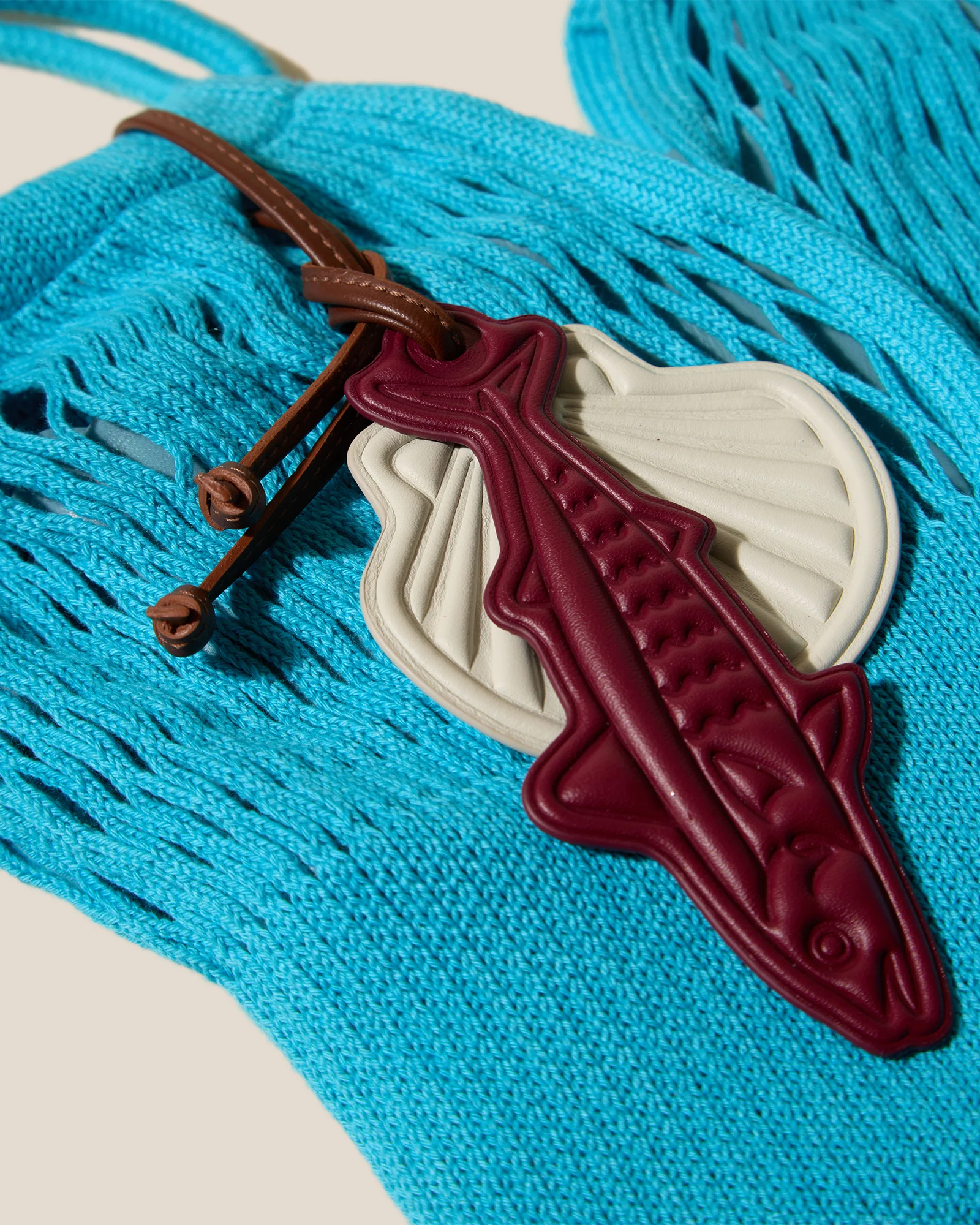 CALELLA FILT S CHARM - Knitted Cotton Net Bag - Image 3