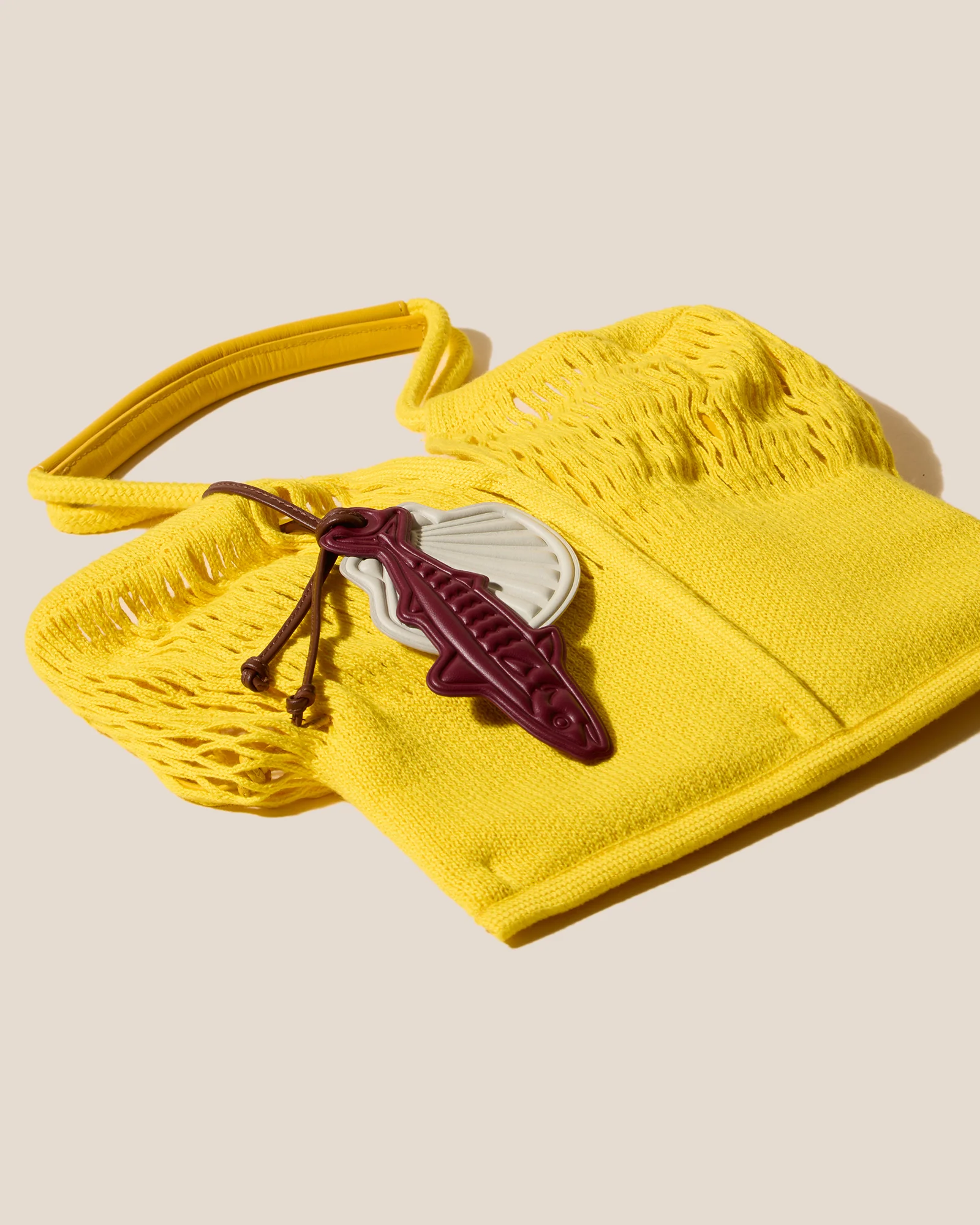 CALELLA FILT S CHARM - Knitted Cotton Net Bag - Image 4