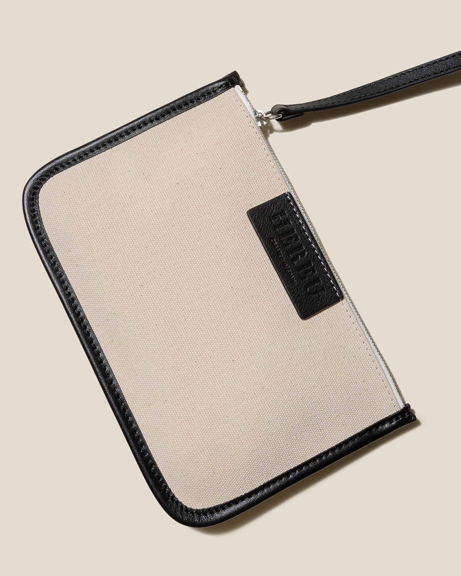 CALELLA - Leather-trimmed Organic Cotton Tote Bag - Image 5