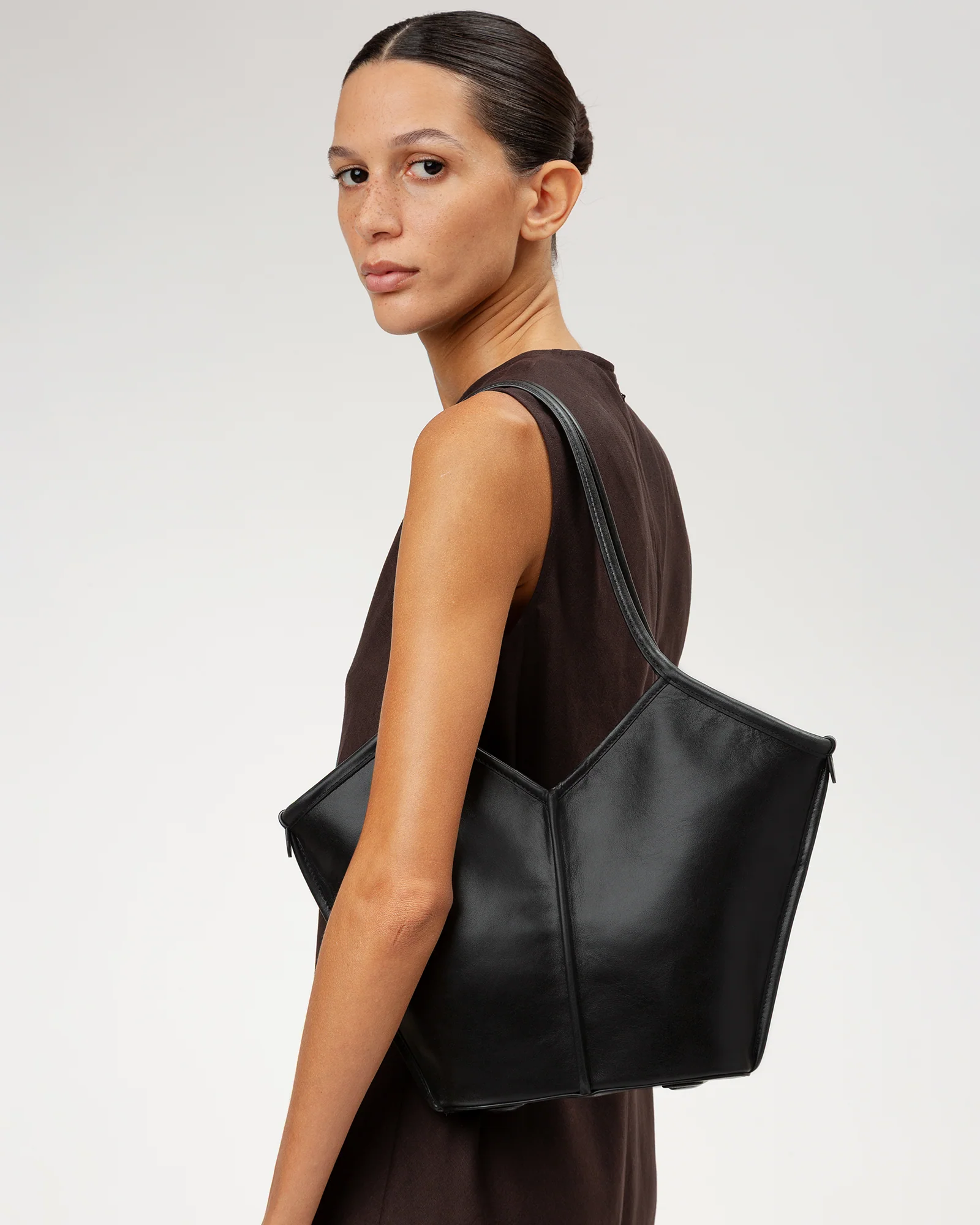 CALELLA S - Leather Tote Bag - Image 6
