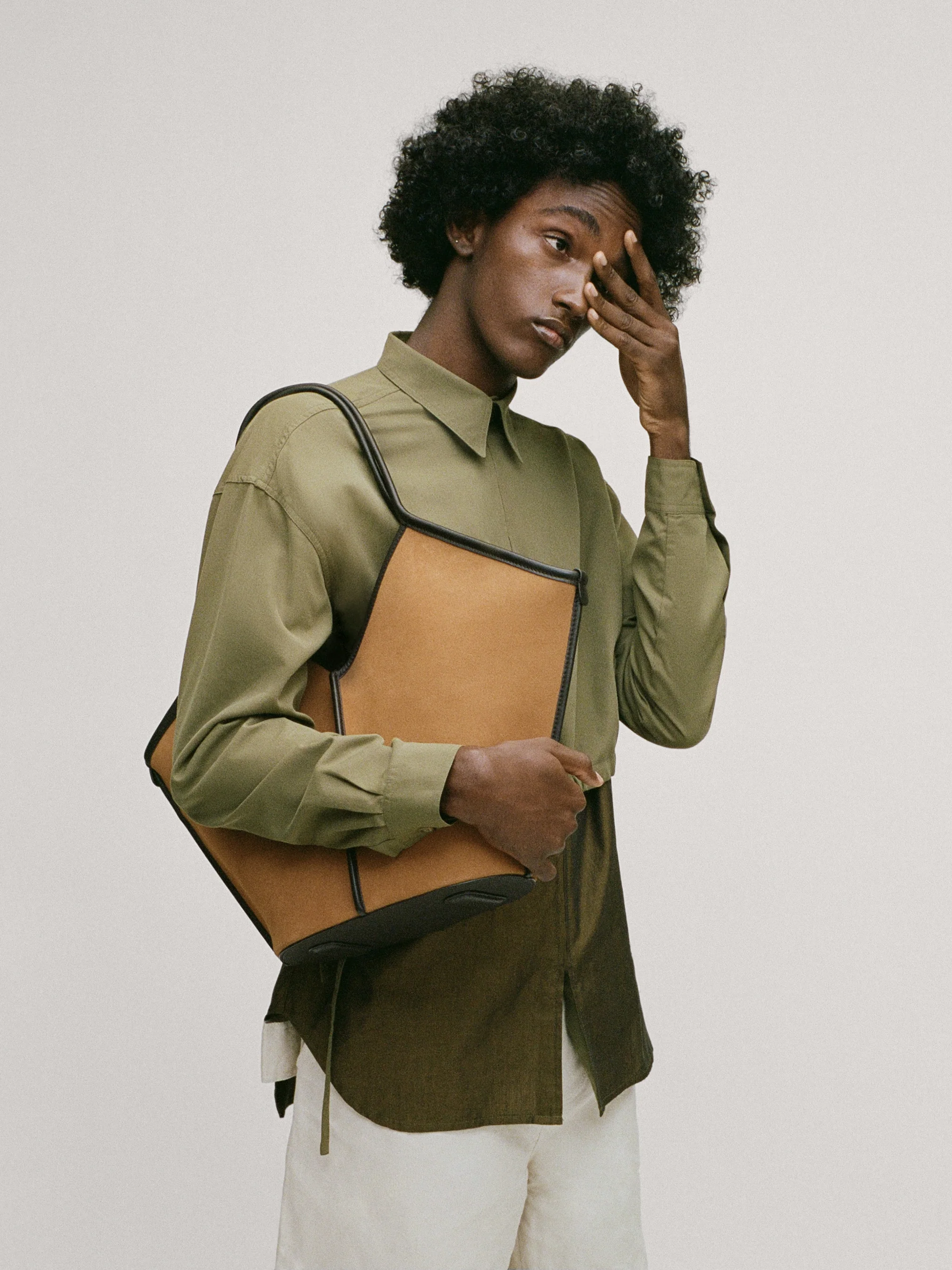 CALELLA SUEDE - Calf Suede Tote Bag - Image 6