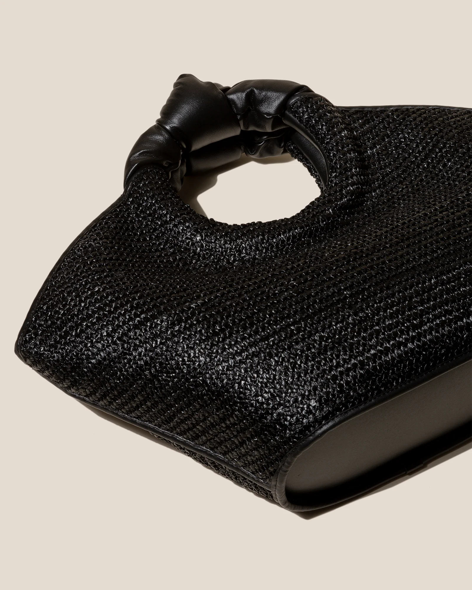 CASTELL RAFFIA - Knotted-handle Tote Bag - Image 6