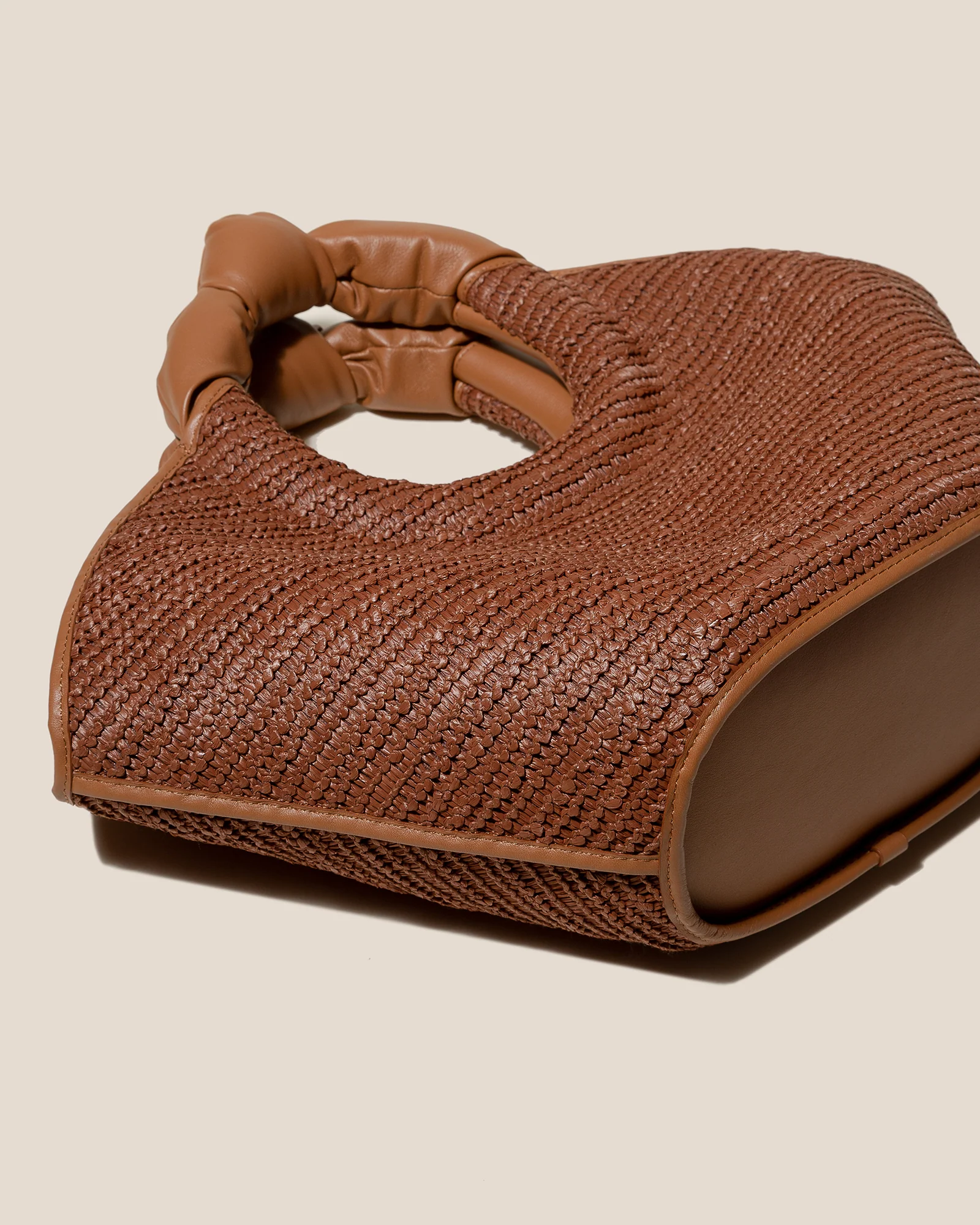CASTELL RAFFIA - Knotted-handle Tote Bag - Image 6