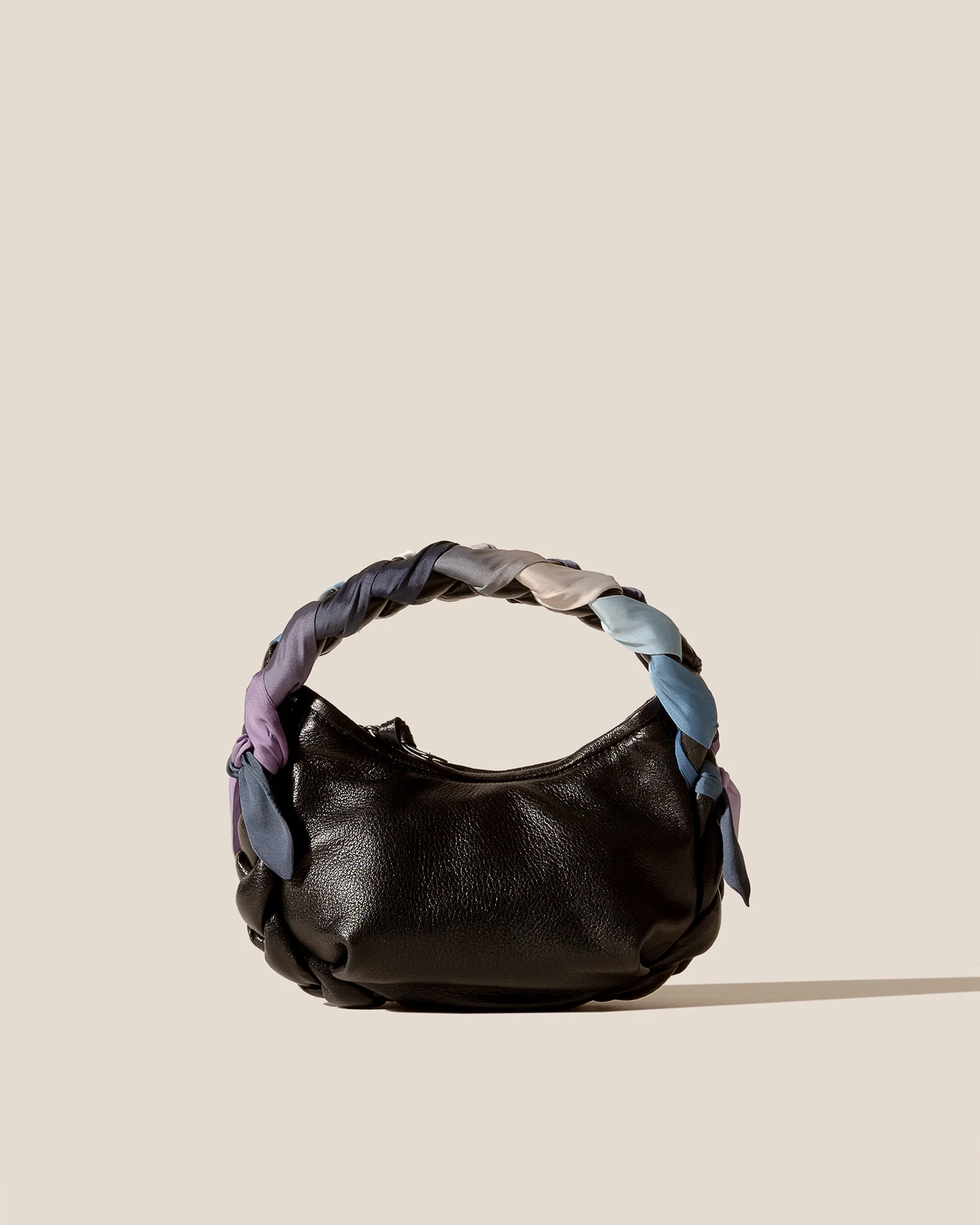 ESPIGA MINI FOULARD - Braided Detail Crossbody Bag - Image 2