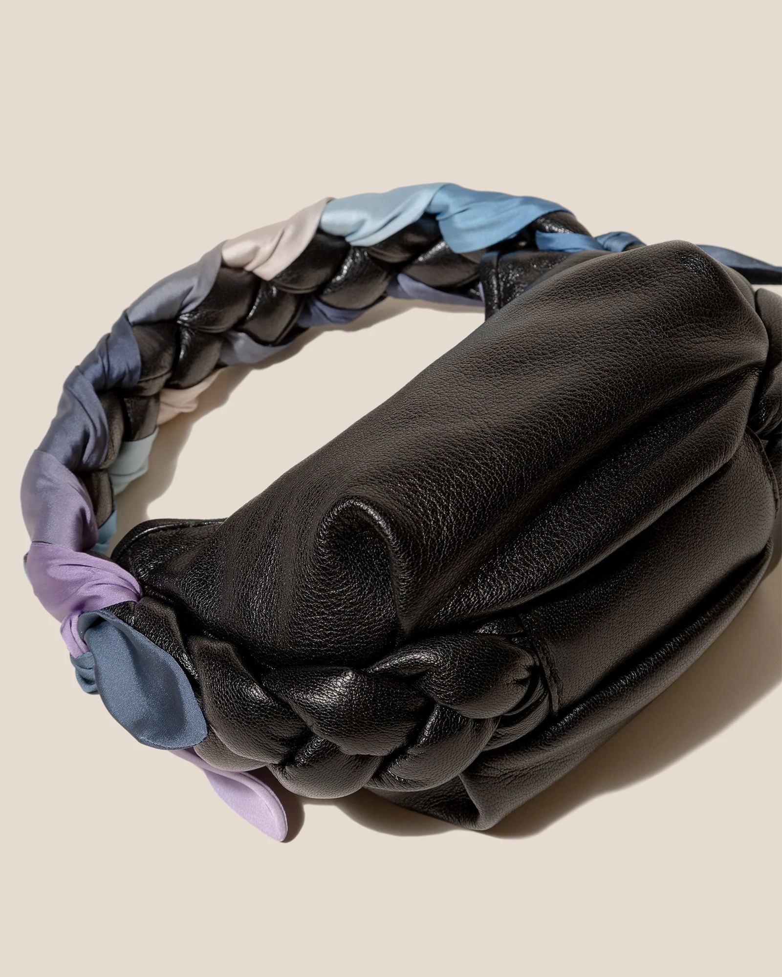 ESPIGA MINI FOULARD - Braided Detail Crossbody Bag - Image 6