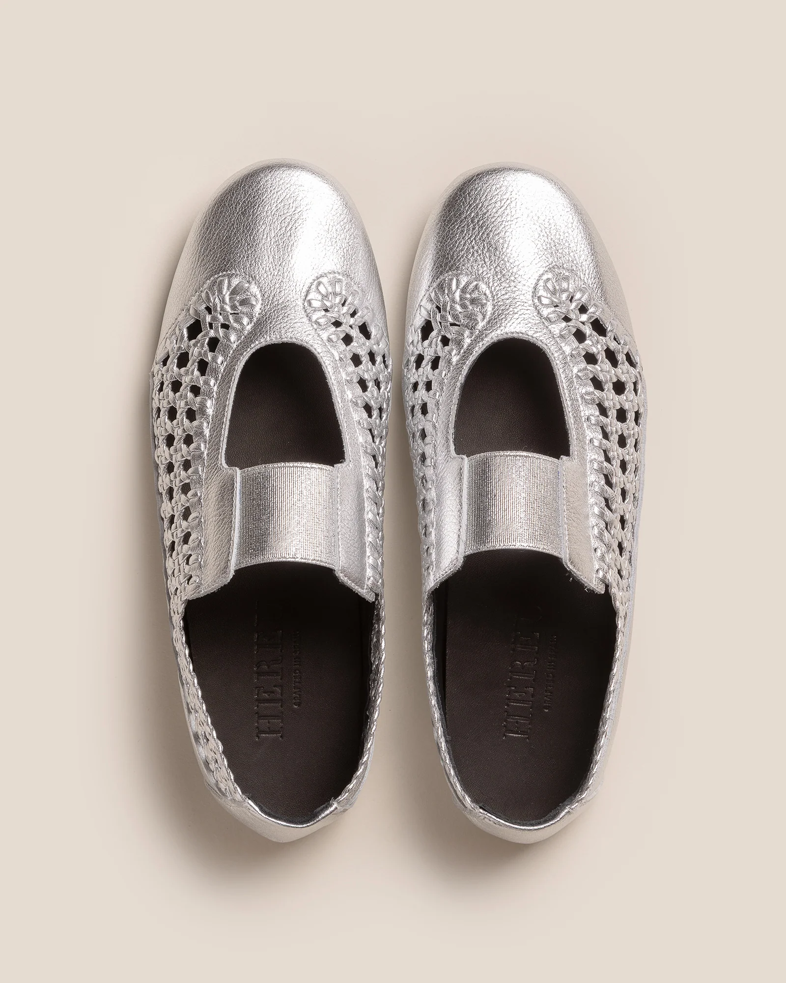 ESPORTIU MARY JANE WOVEN METALLIC - Sporty Mary Jane Shoe - Image 2