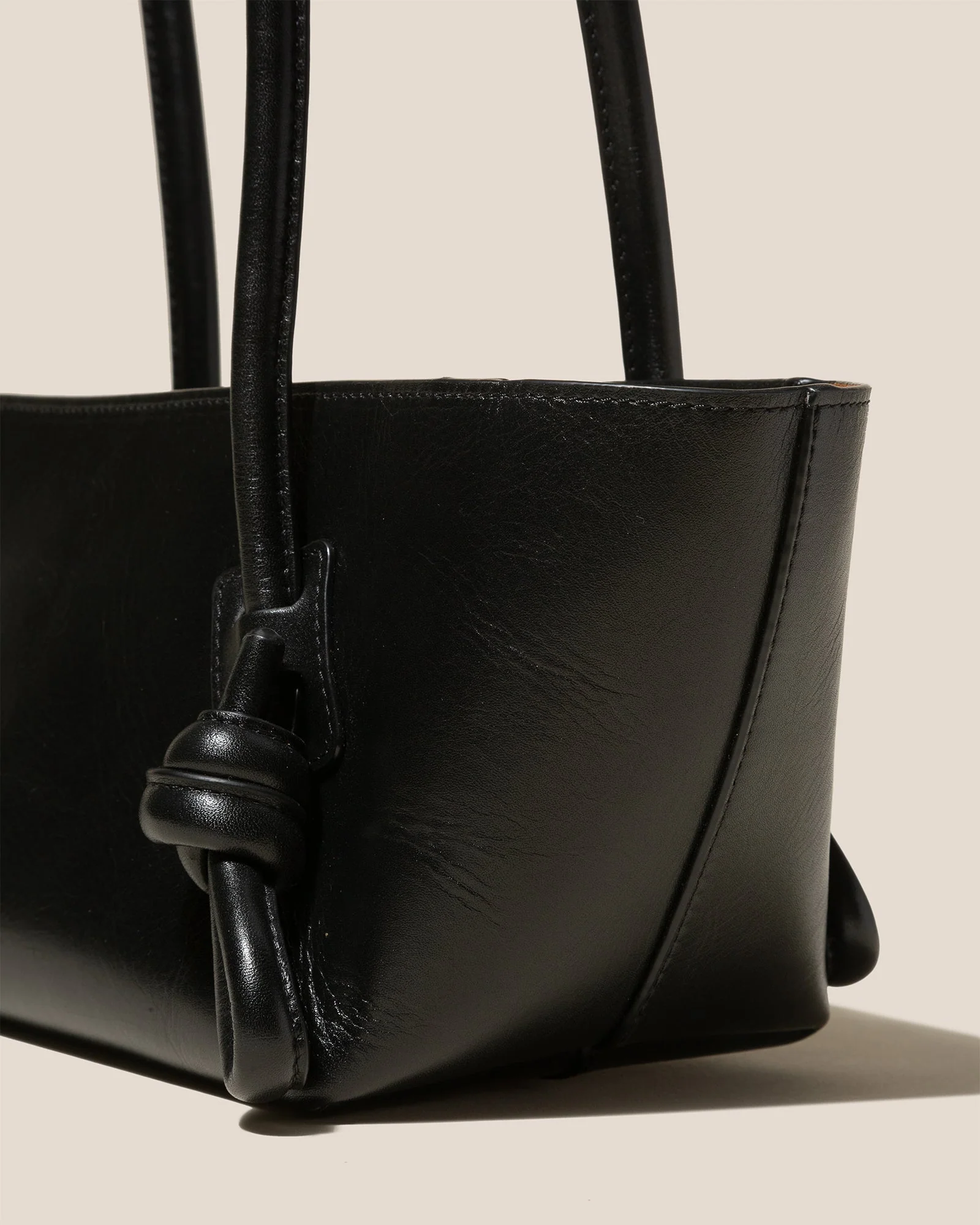 FLECA - Knotted-handle Shoulder Bag - Image 3