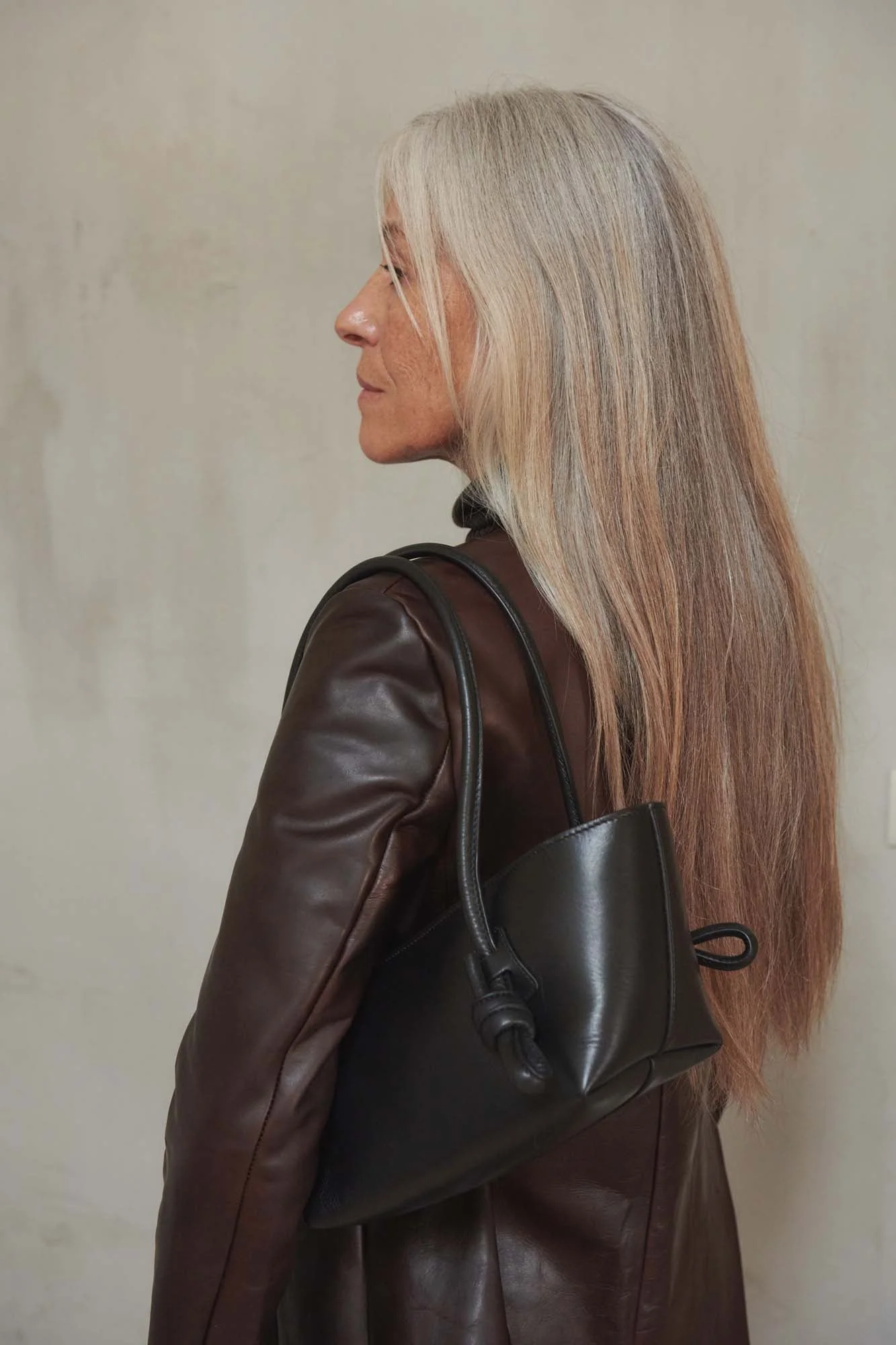 FLECA - Knotted-handle Shoulder Bag - Image 6