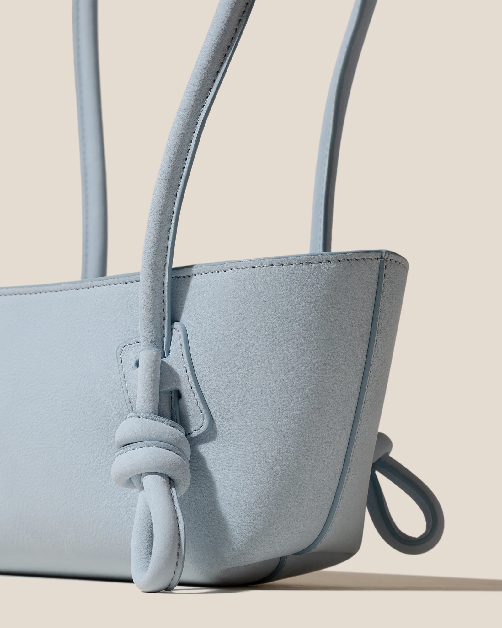 FLECA MINI SHOULDER NUBUCK - Knotted-handle Shoulder Bag - Image 2