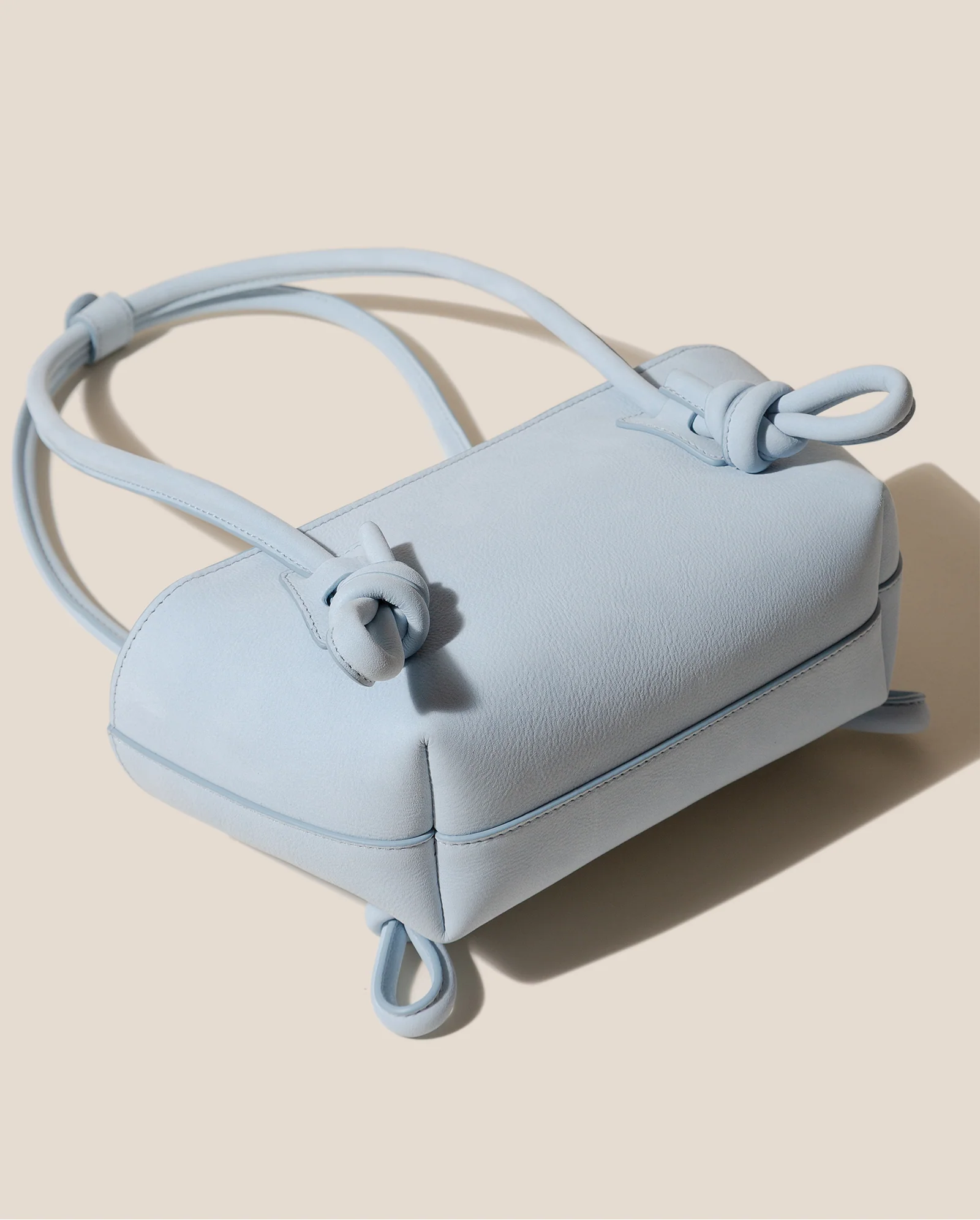 FLECA MINI SHOULDER NUBUCK - Knotted-handle Shoulder Bag - Image 4