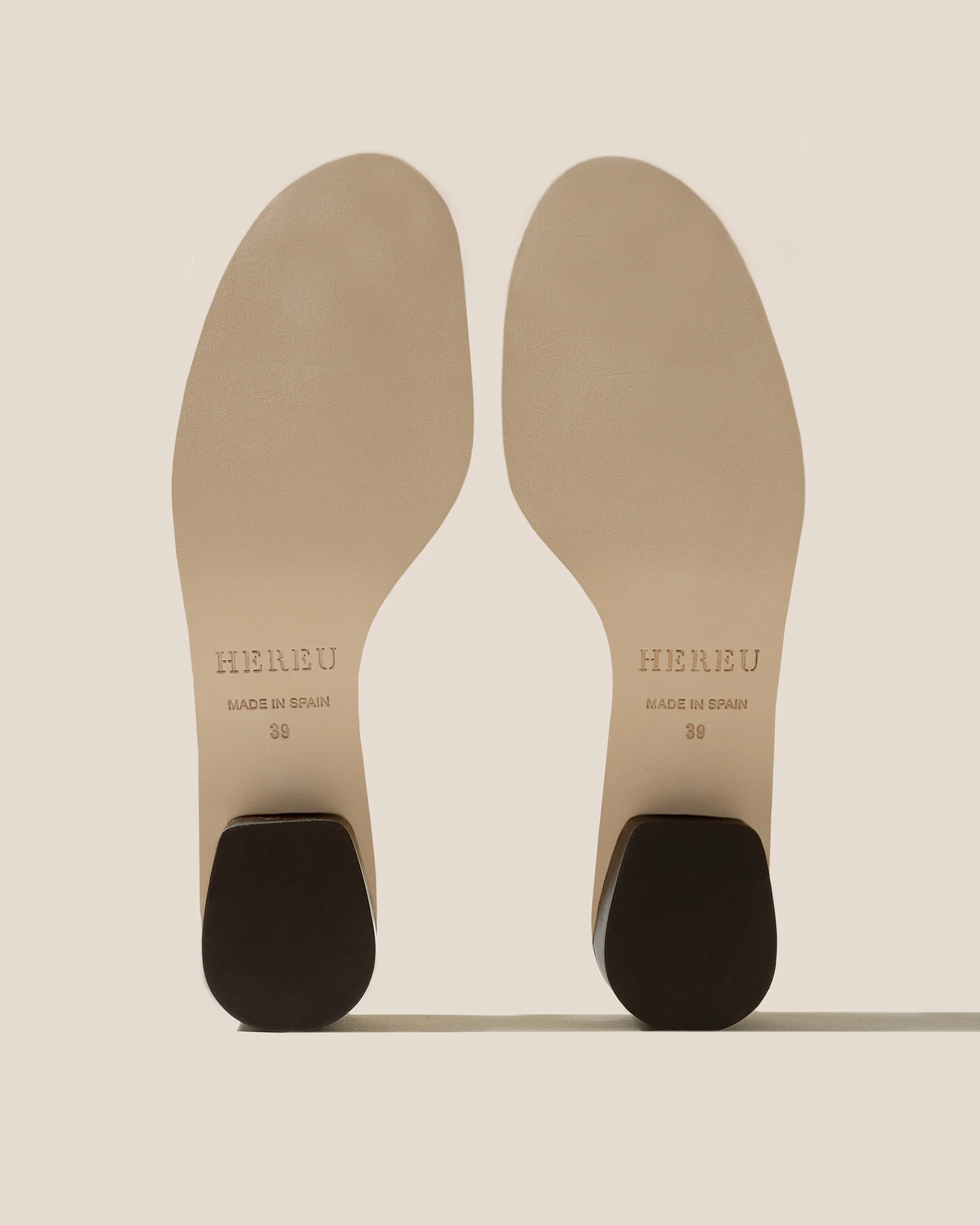 GABIA - Heeled Woven T-bar Sandal - Image 4