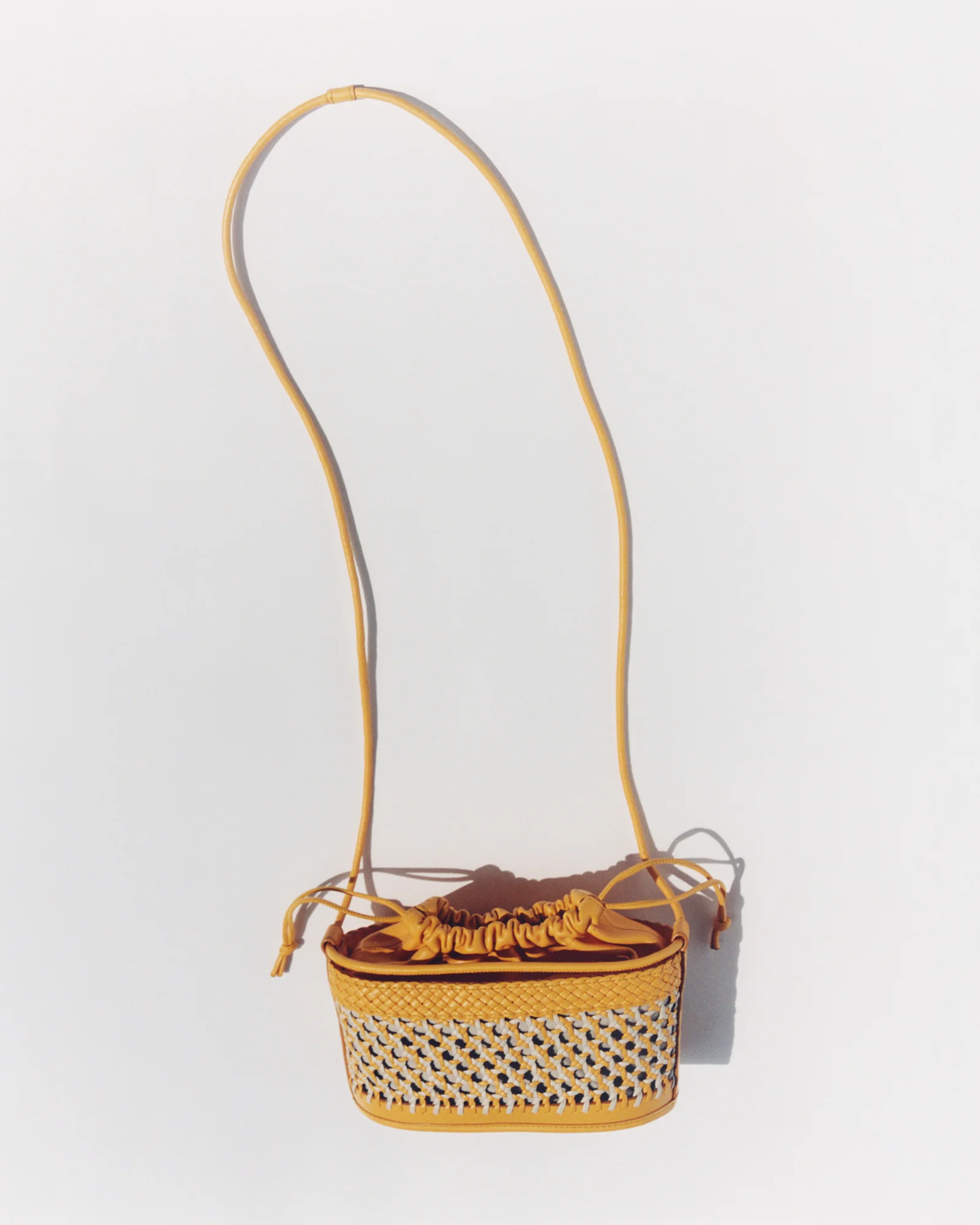 GAIA - Woven Bucket Crossbody Bag - Image 2