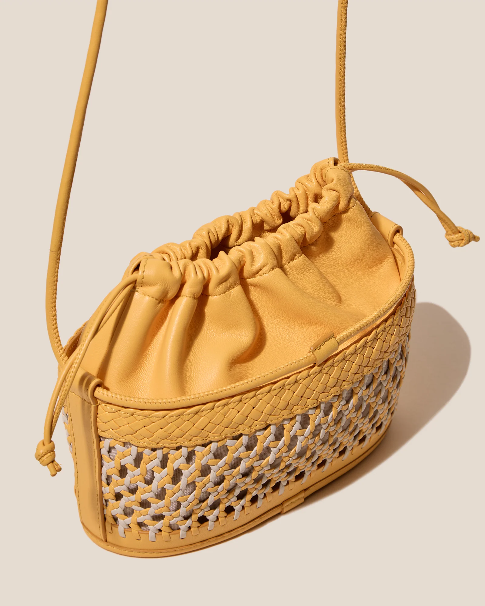 GAIA - Woven Bucket Crossbody Bag - Image 3