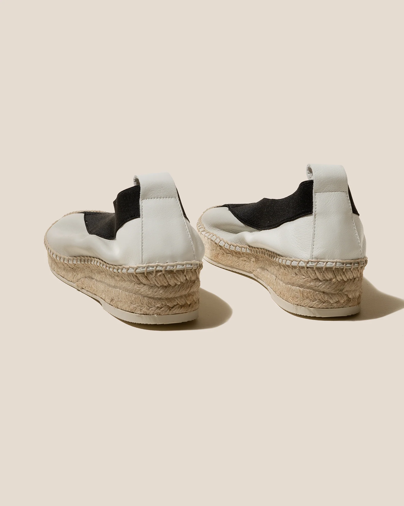 HORTA - Elasticated Espadrille Wedge - Image 3