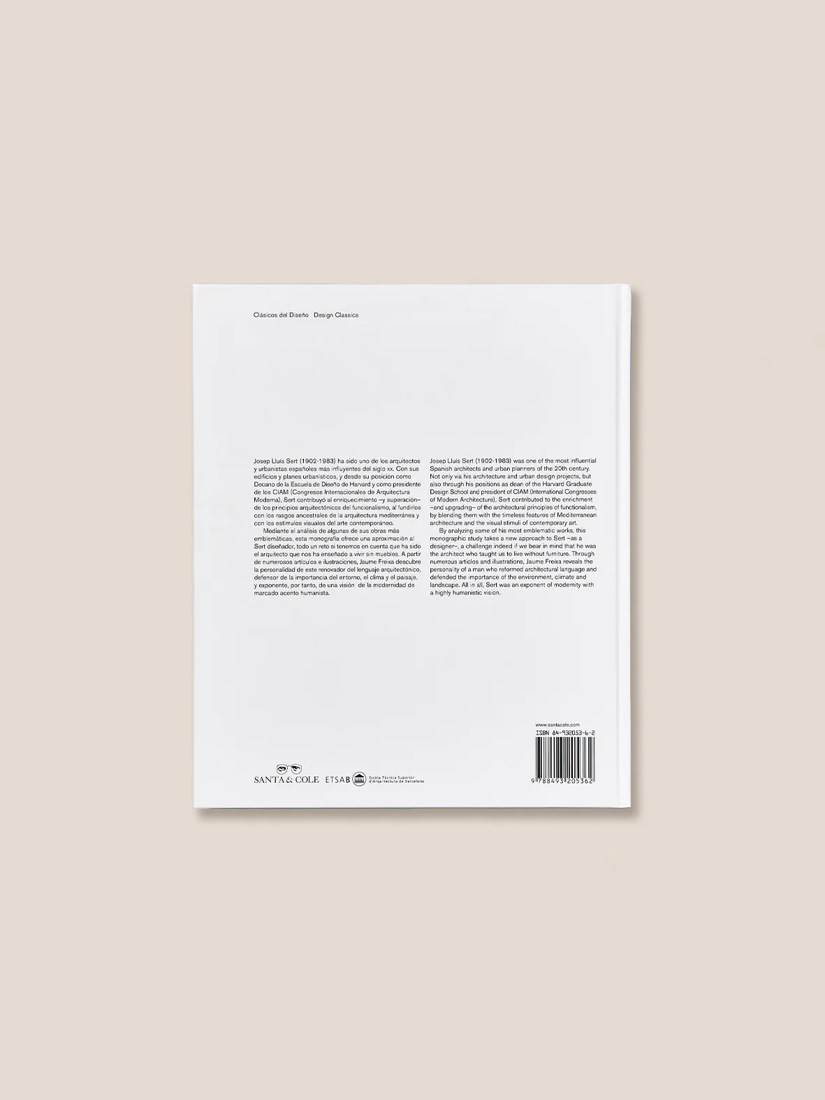 JOSEP LLUÍS SERT - Design Biography Book by Jaume Freixa - Image 4