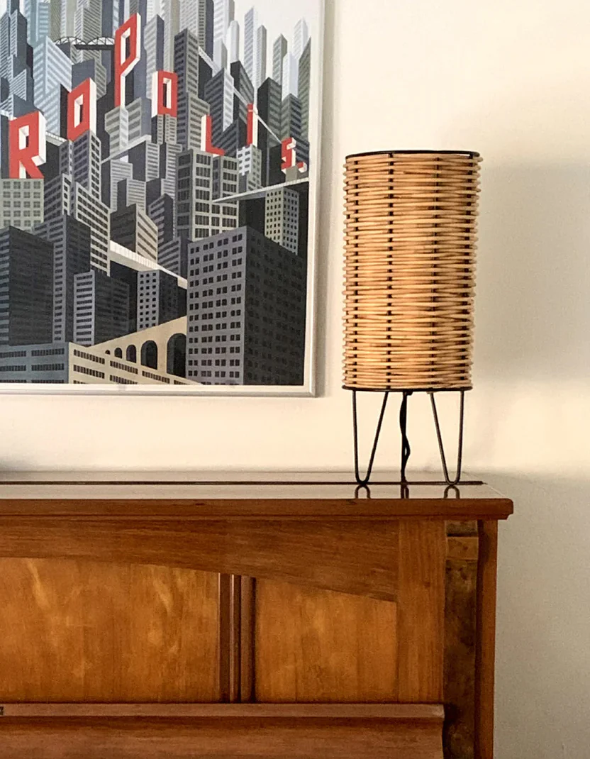 LA FOSCA - Natural Rattan Lamp by Ana Pérez & Joan Casanovas - Image 2