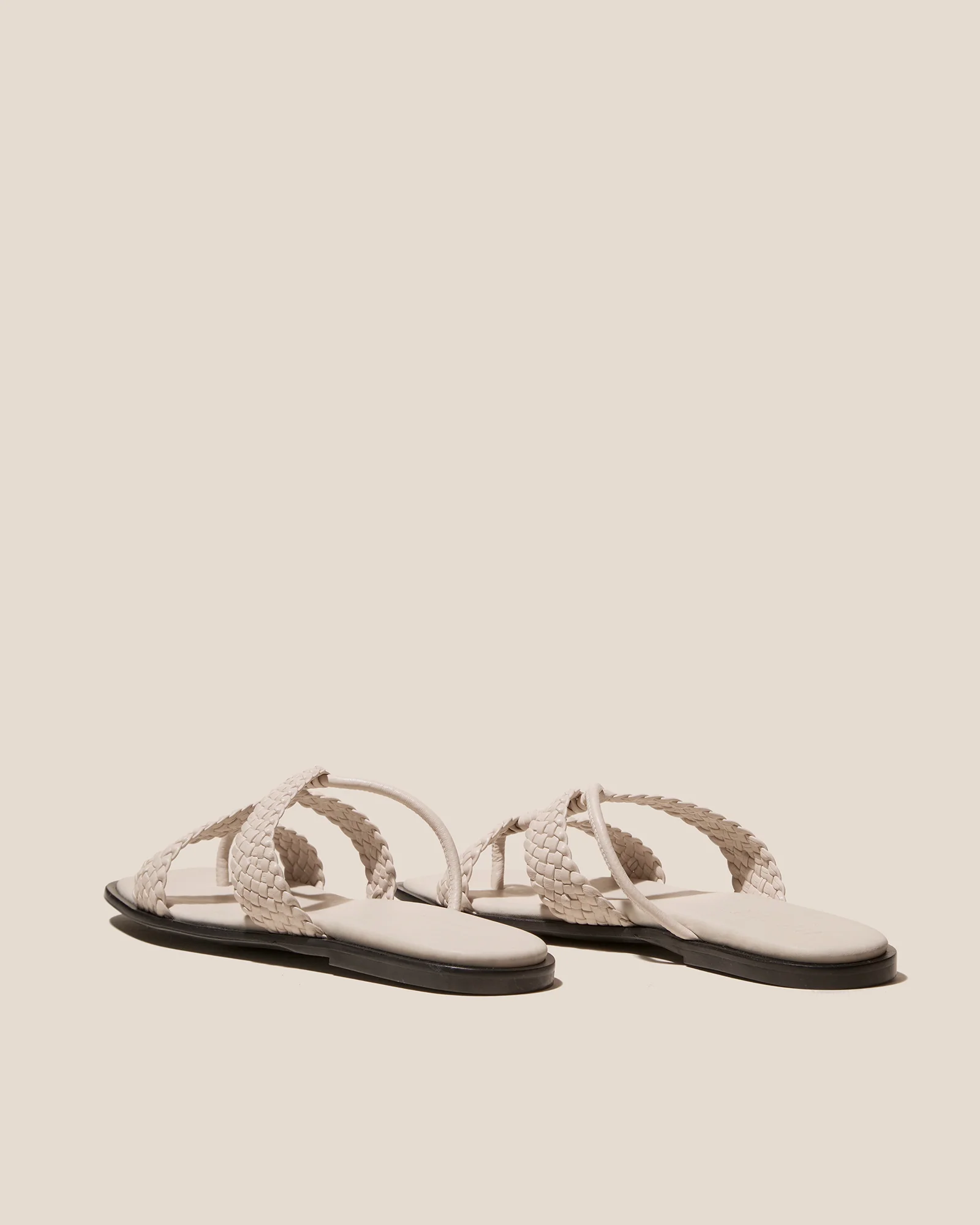 LINA WOVEN - Strappy Toe-Post Sandal - Image 3
