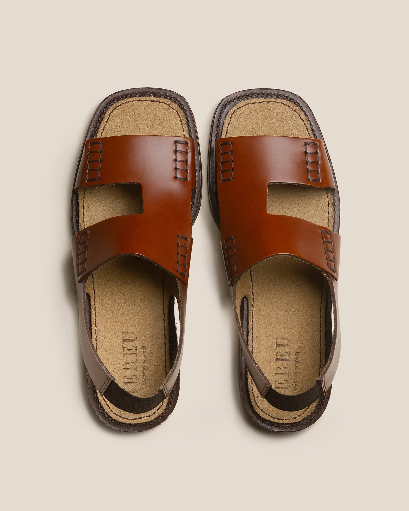 LLAUT SQUARE - Men's Slingback Loafer Sandal - Image 2