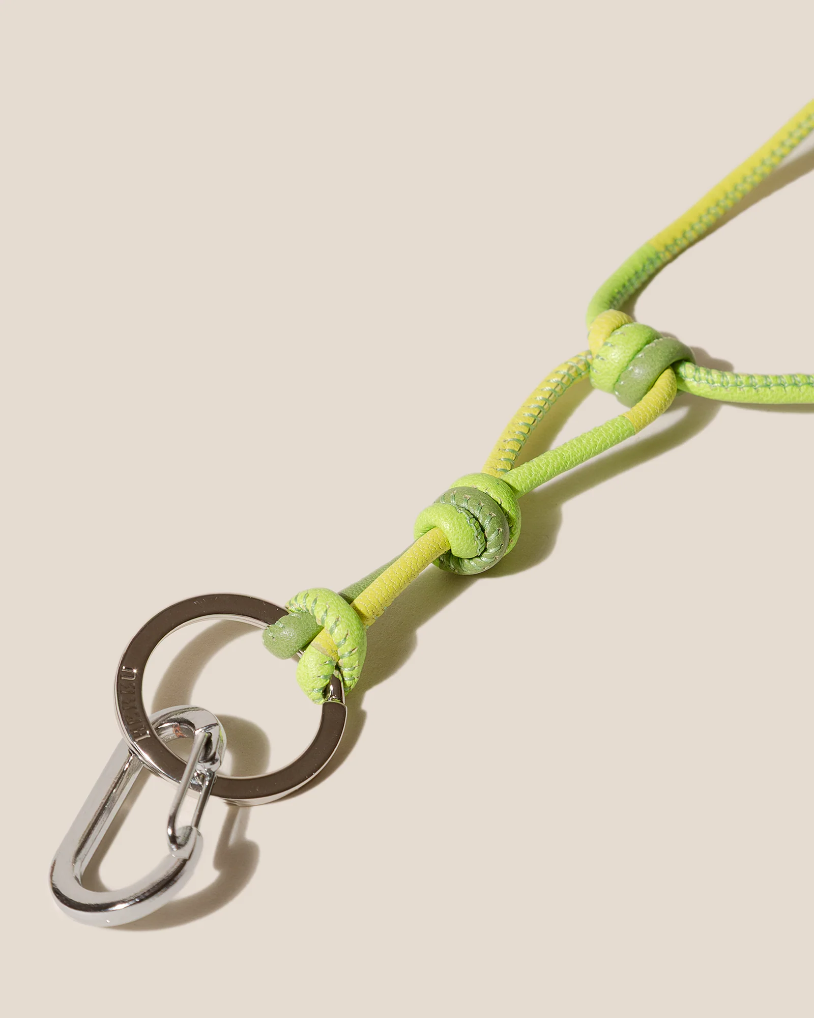 LLIMA KEYCHAIN - Hand-Knotted Patchwork Keychain - Image 2