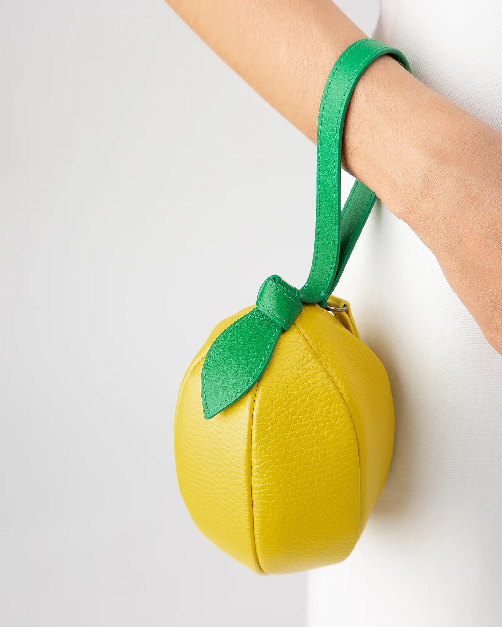 LLIMONA PURSE - Lemon-Shaped Leather Coin Purse - Image 3