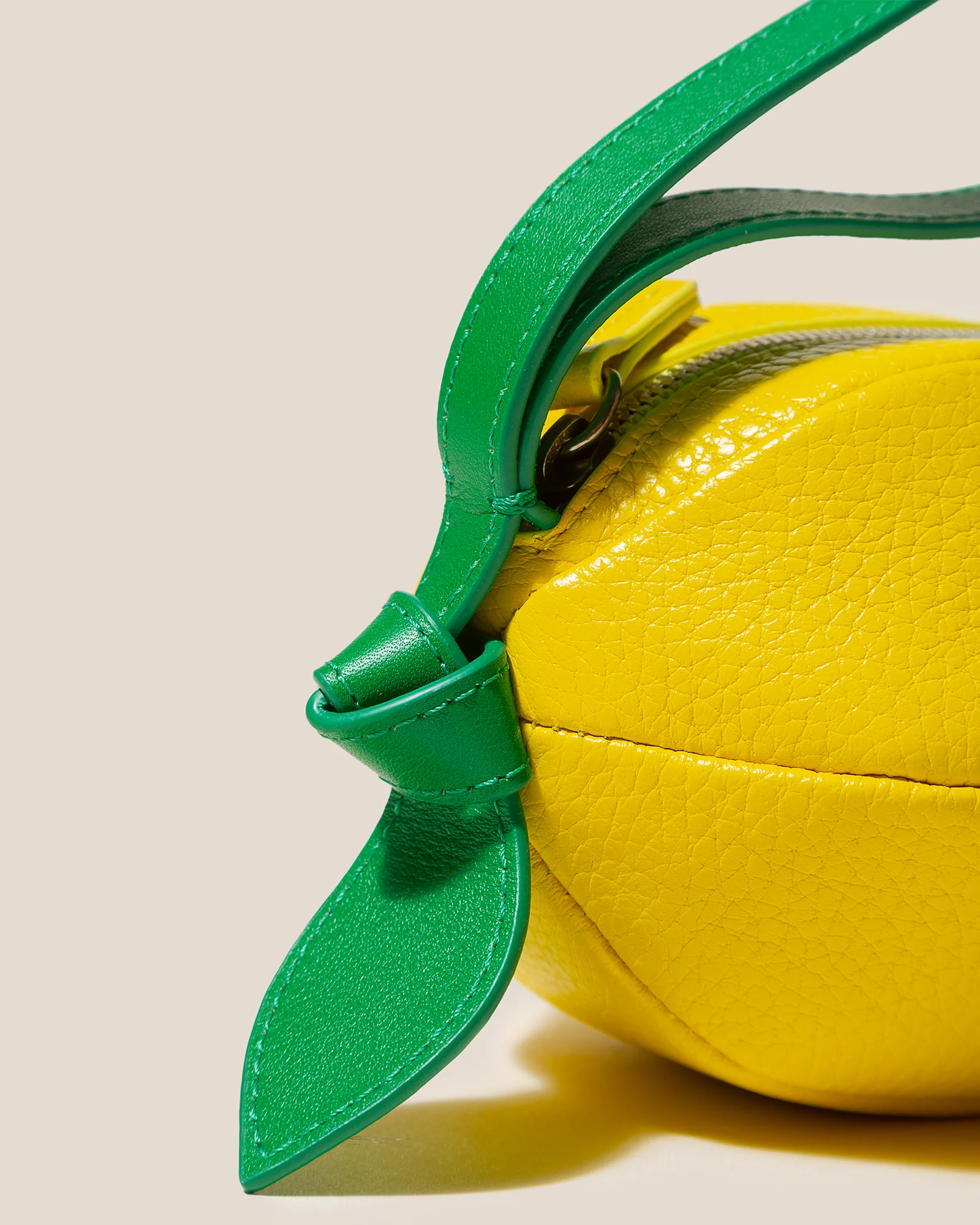 LLIMONA PURSE - Lemon-Shaped Leather Coin Purse - Image 4