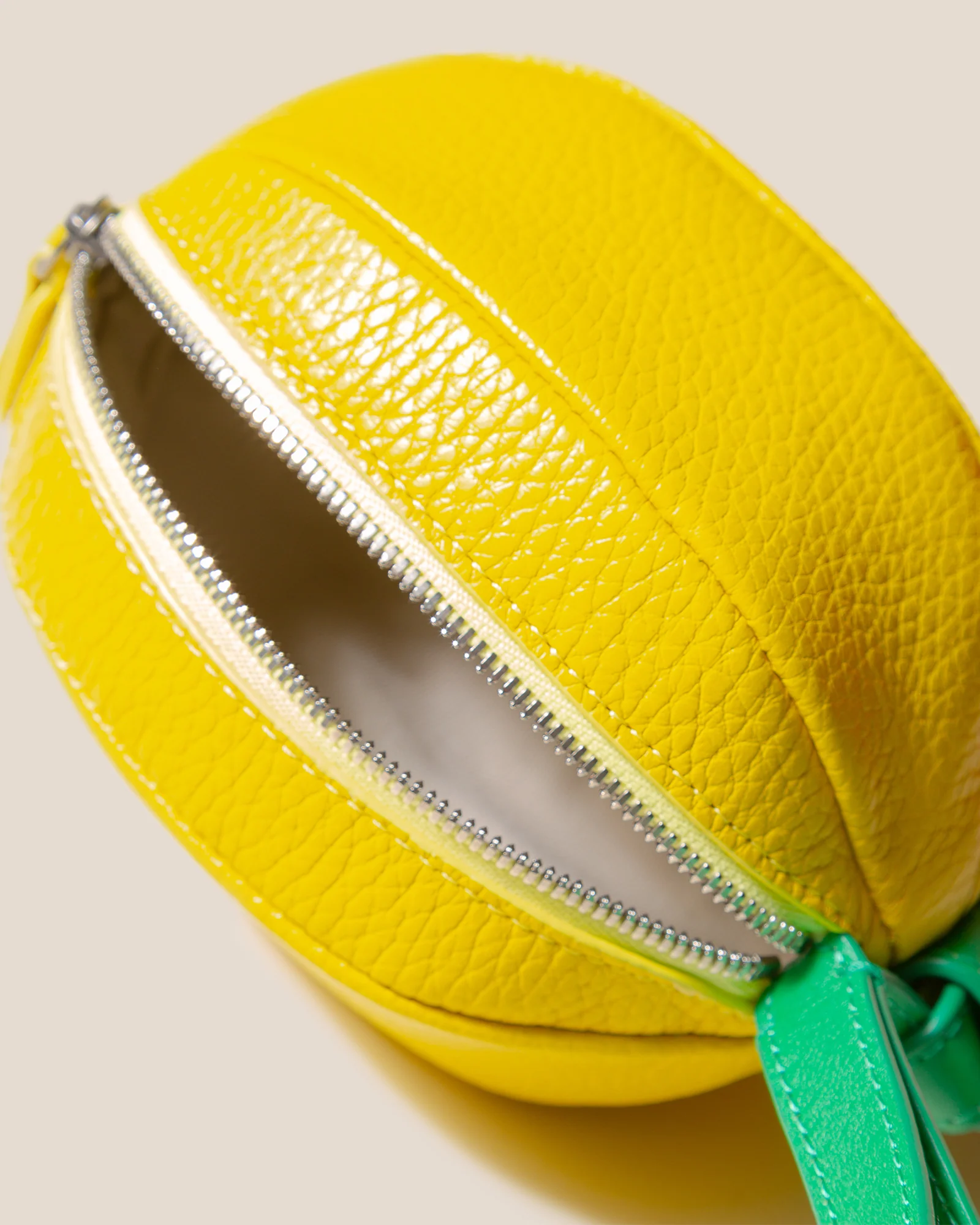 LLIMONA PURSE - Lemon-Shaped Leather Coin Purse - Image 5