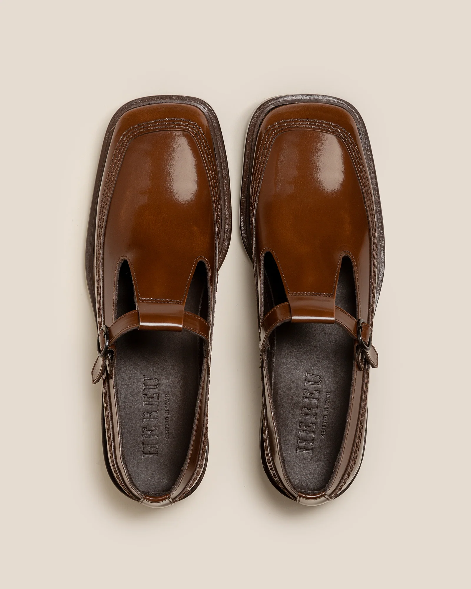 LLUISA POLISHED - T-bar Loafer - Image 3